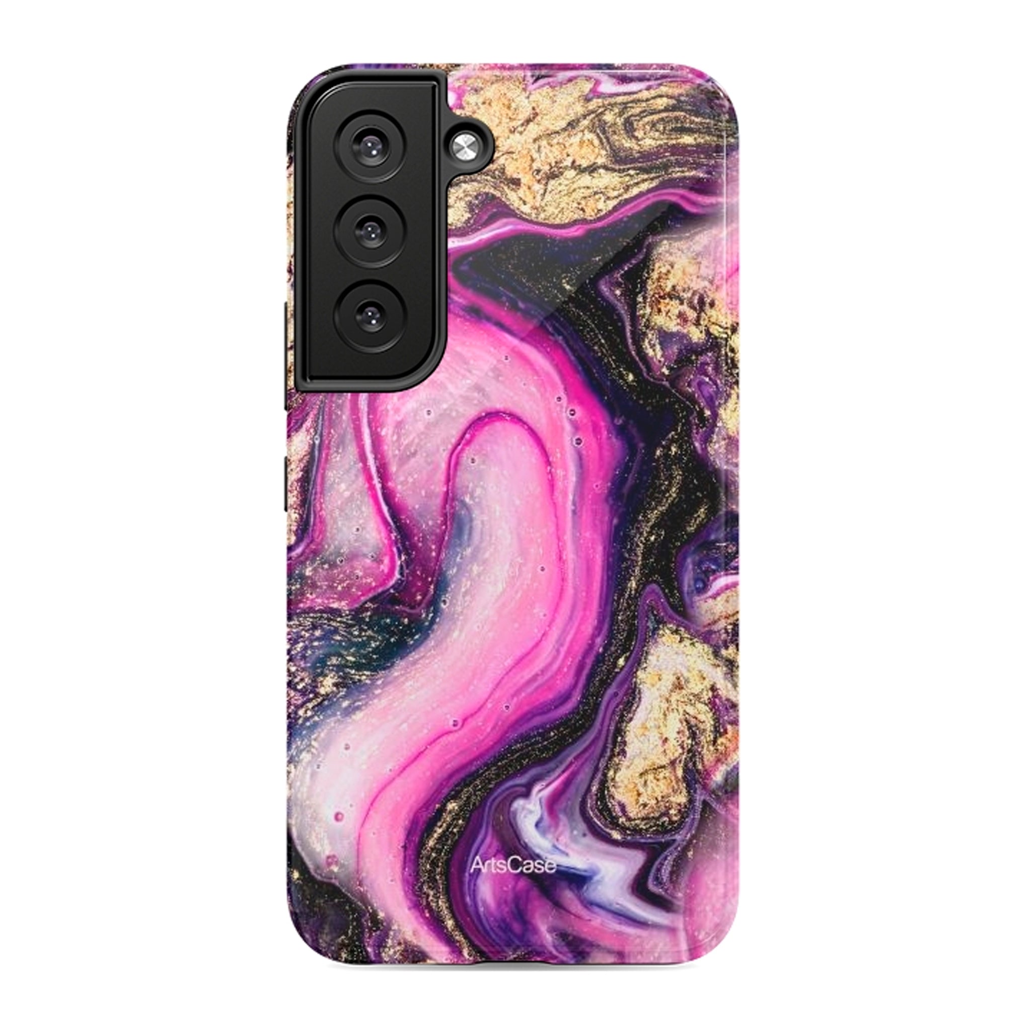 Protective Cover Case - Design Violet Marble Design.