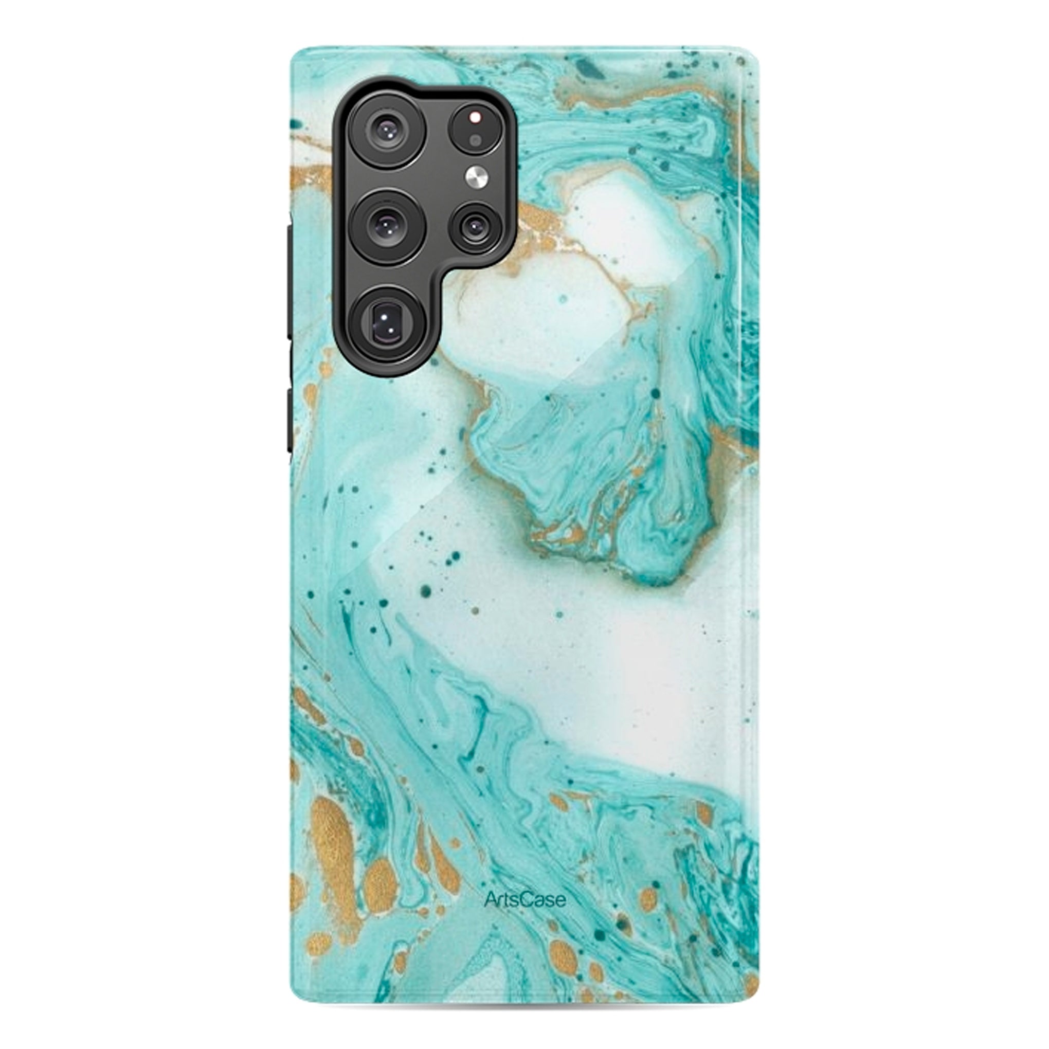 Protective Cover Case - Design Waves Teal.