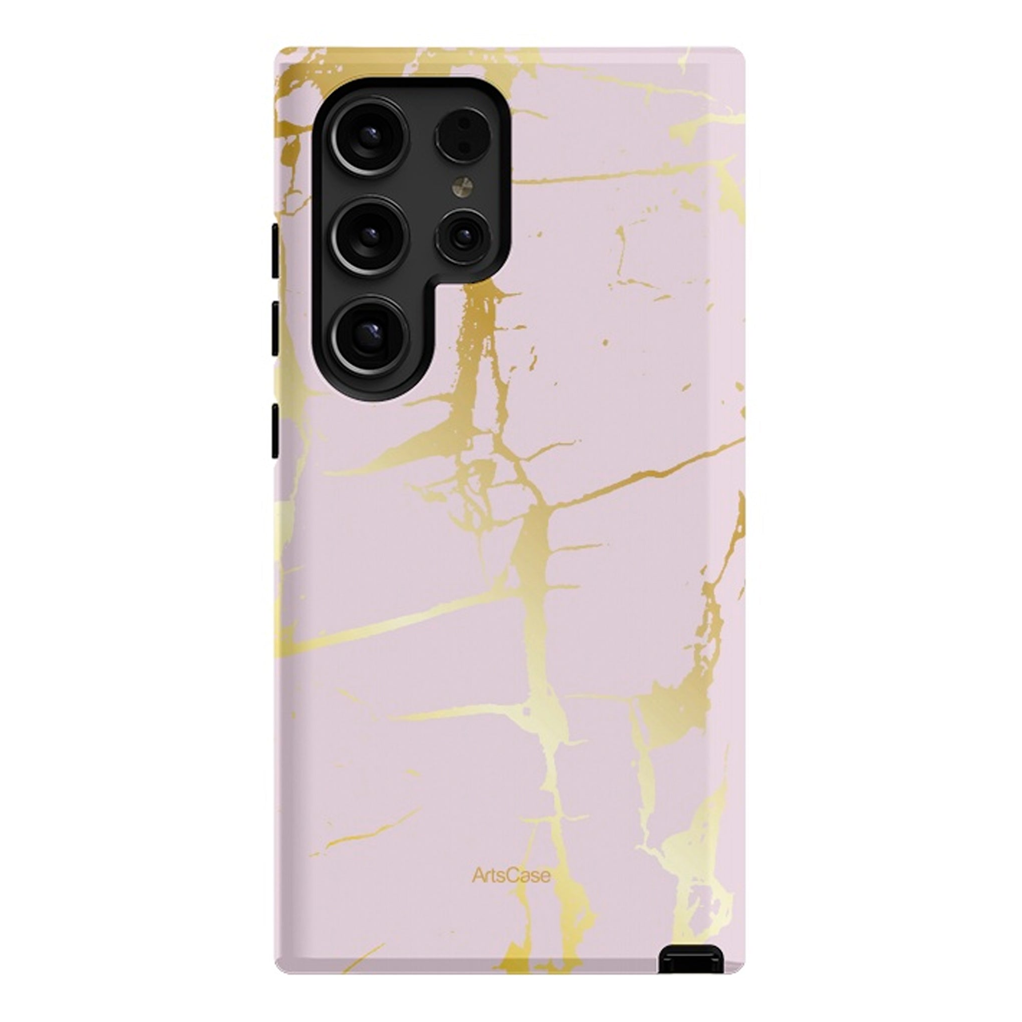 Protective Cover Case - Design Marble Gold Grunge.