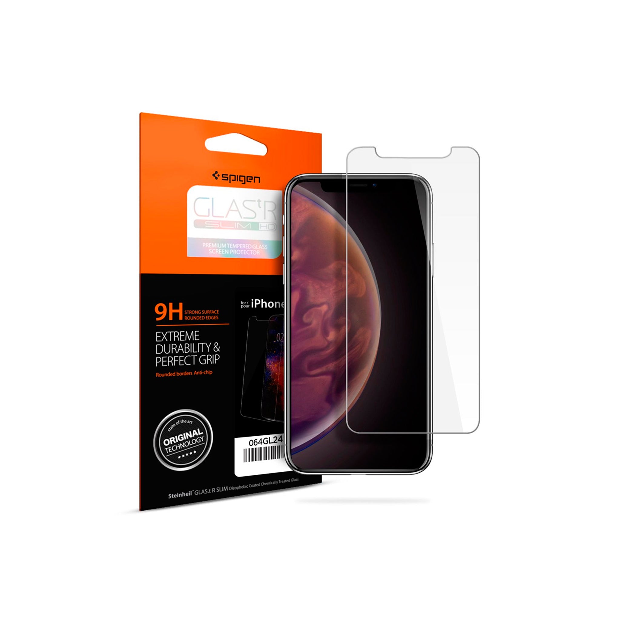 Spigen - Glas.tr Glass Screen Protector For Apple Iphone 11 / Xr - Clear