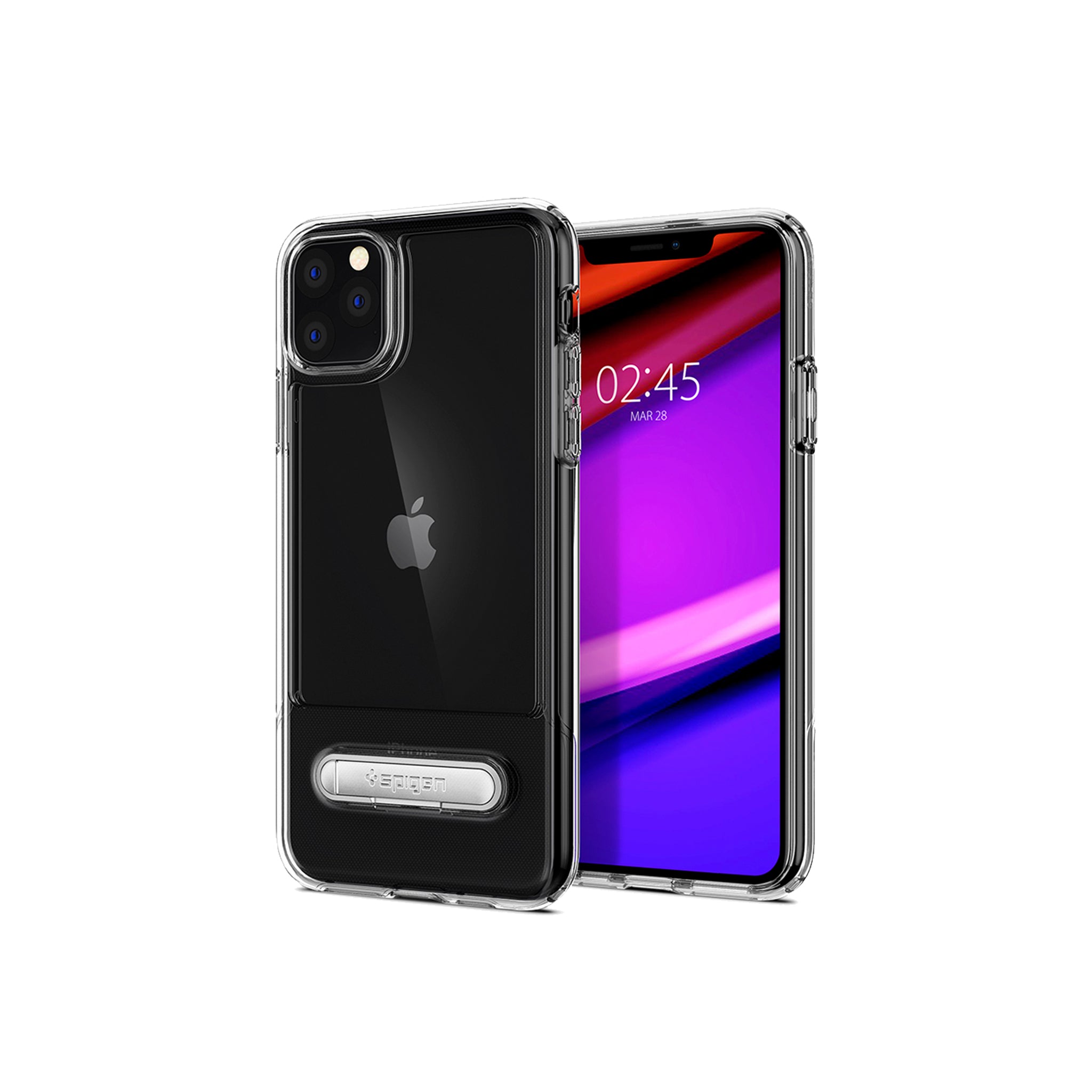 Spigen - Slim Armor Essential S Case For Apple Iphone 11 - Crystal Clear
