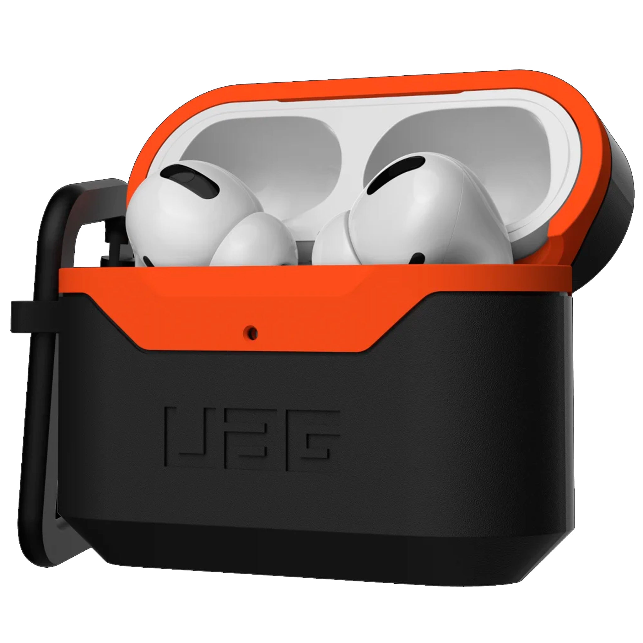 UAG - Standard Issue 001 Hard Case For Apple Airpods Pro - Black And Orange