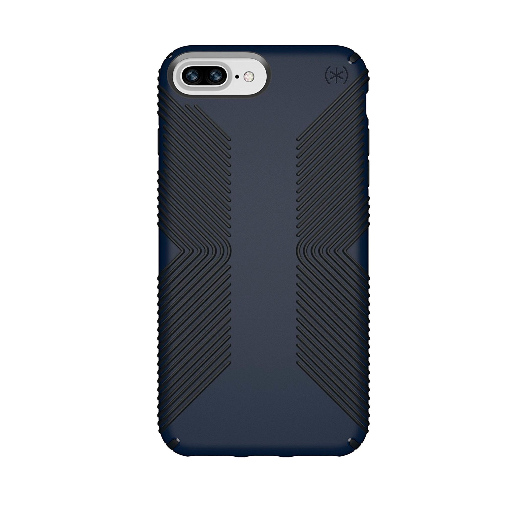 Speck - Presidio Grip Case For Apple Iphone 8 Plus / 7 Plus / 6s Plus / 6 Plus - Eclipse Blue And Carbon Black