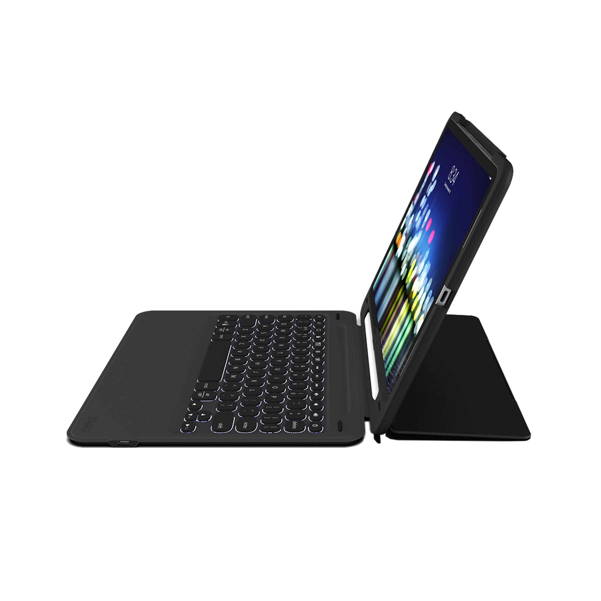 Zagg - Slim Book Go Keyboard And Case For Apple Ipad Pro 11 (2020 / 2018) - Black