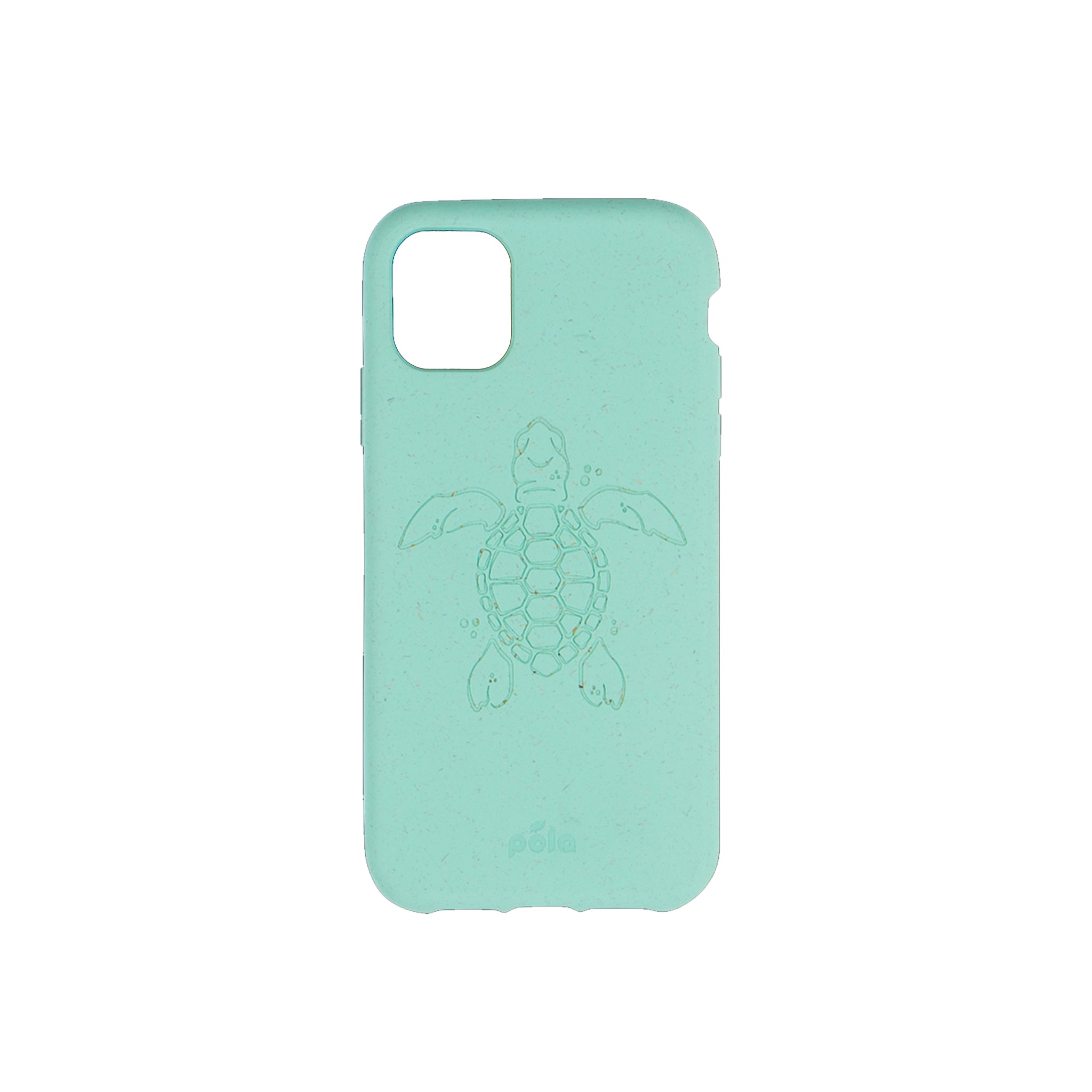 Pela - Eco Friendly Case For Apple Iphone 11 - Ocean Turquoise Turtle Edition