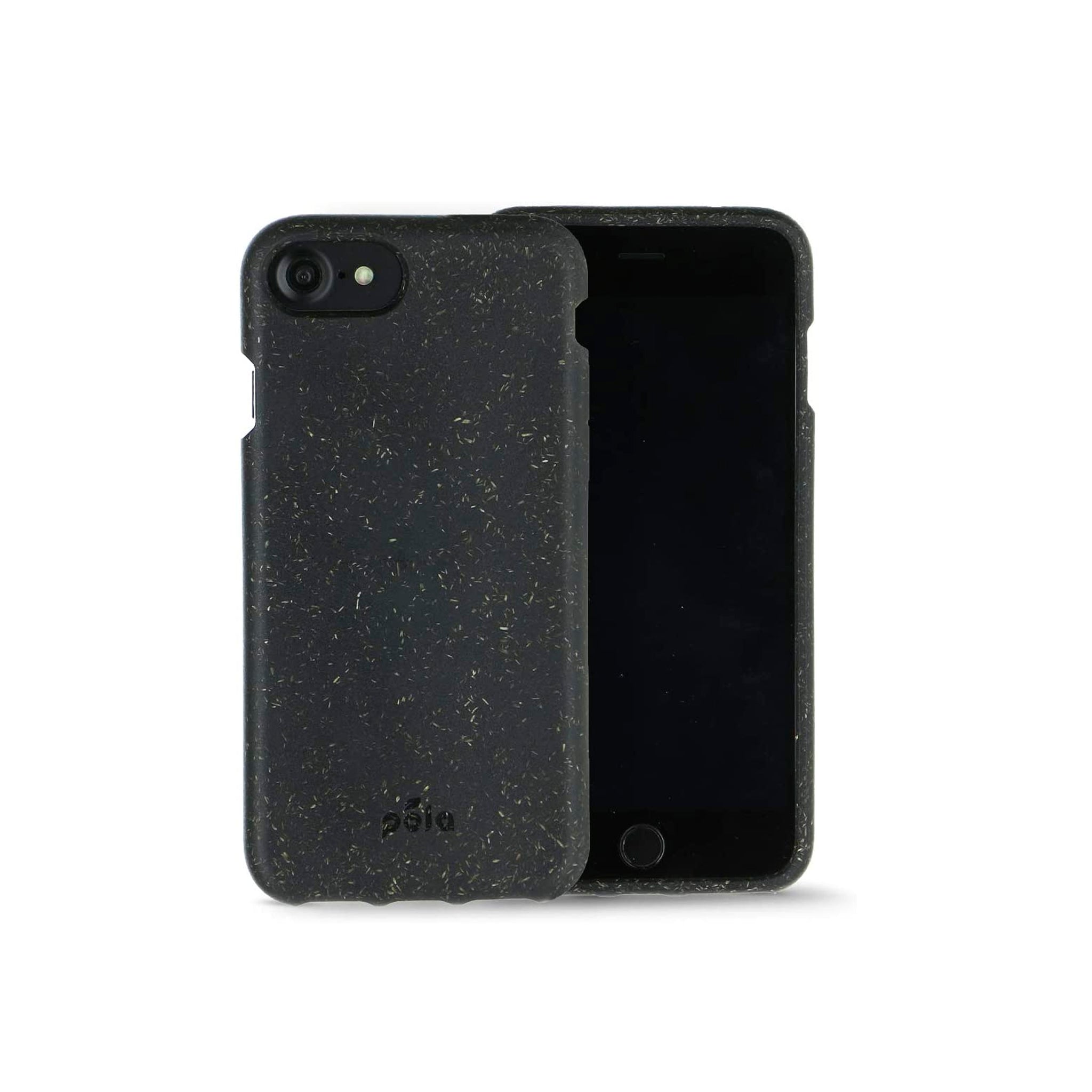 Pela - Eco Friendly Case For Apple Iphone Se / 8 / 7 / 6s / 6 - Black