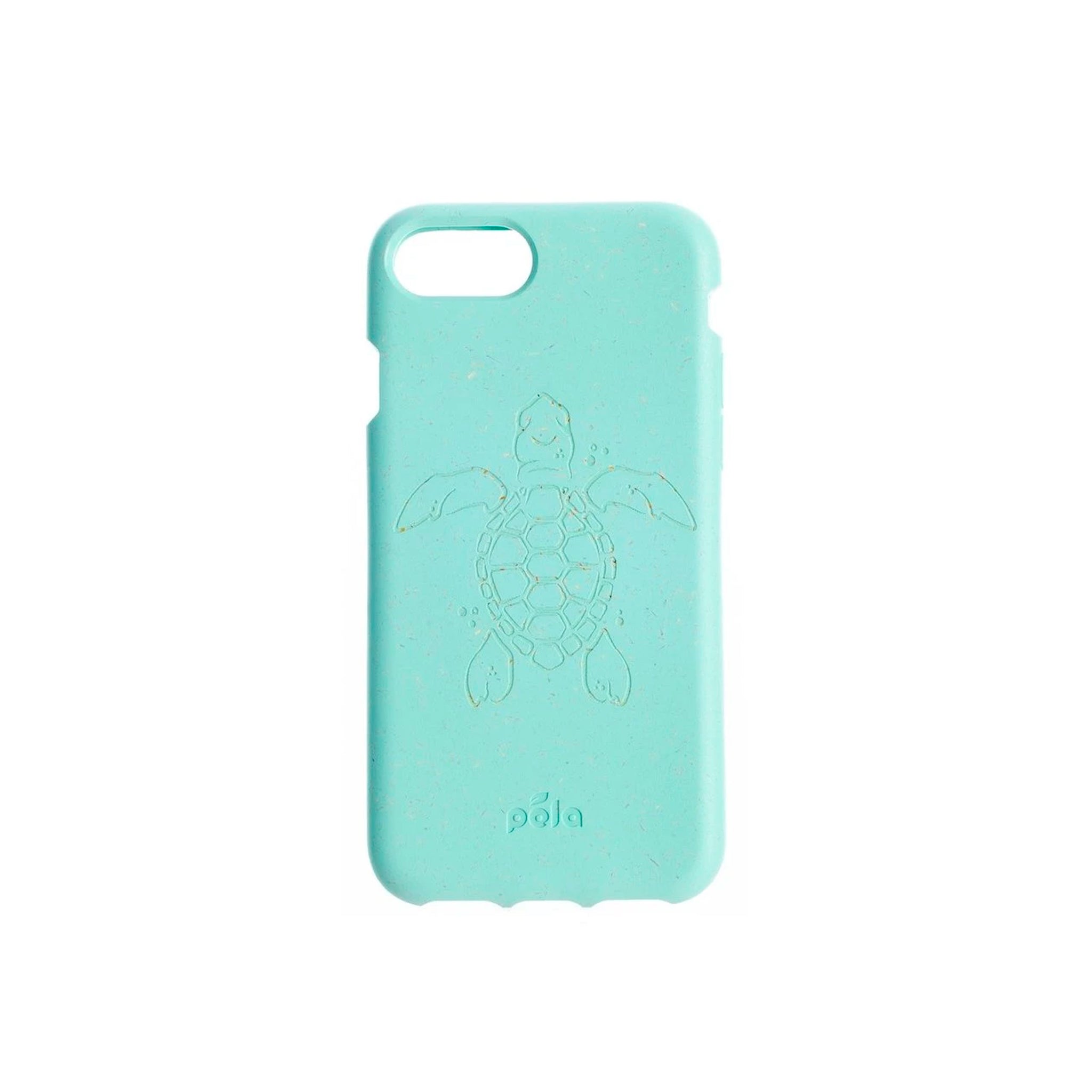 Pela - Eco Friendly Case For Apple Iphone Se / 8 / 7 / 6s / 6 - Ocean Turquoise Turtle Edition