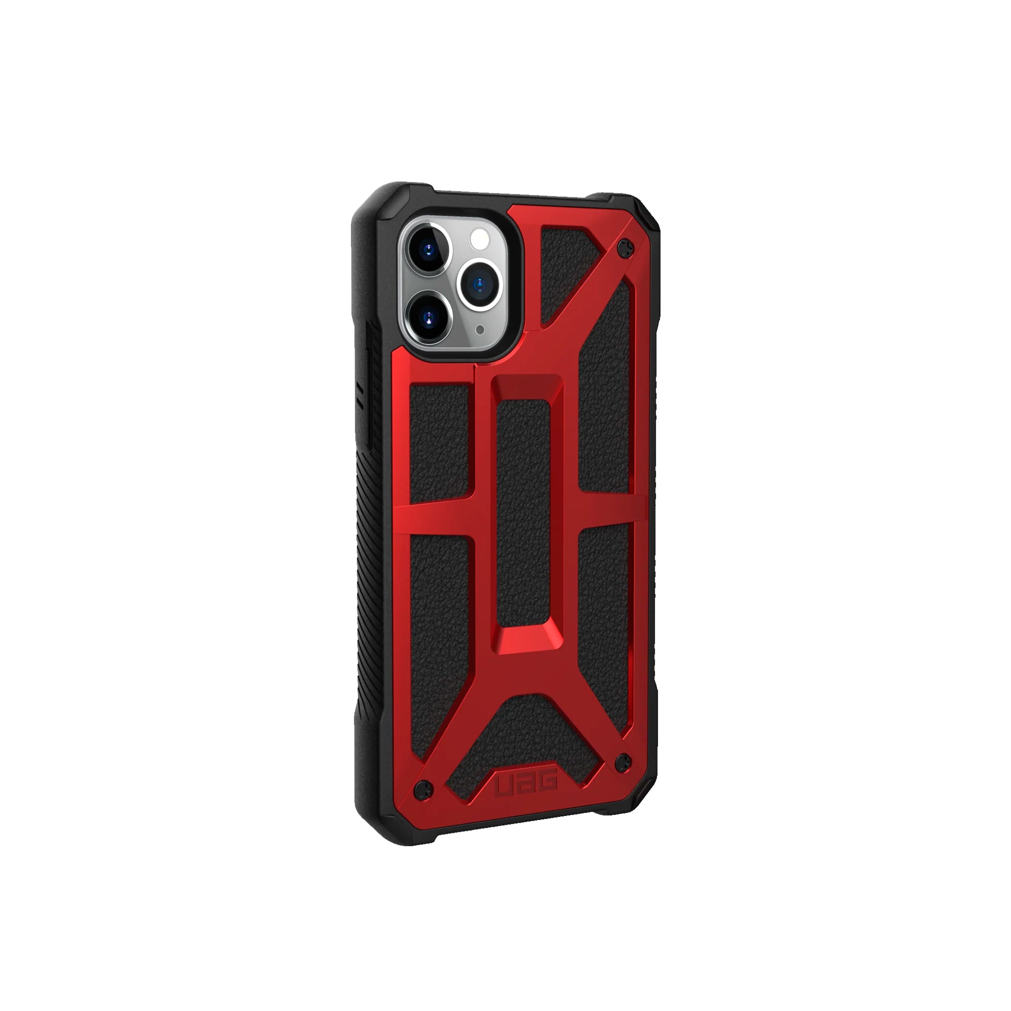 Urban Armor Gear (uag) - Monarch Case For Apple Iphone 11 Pro - Crimson And Black