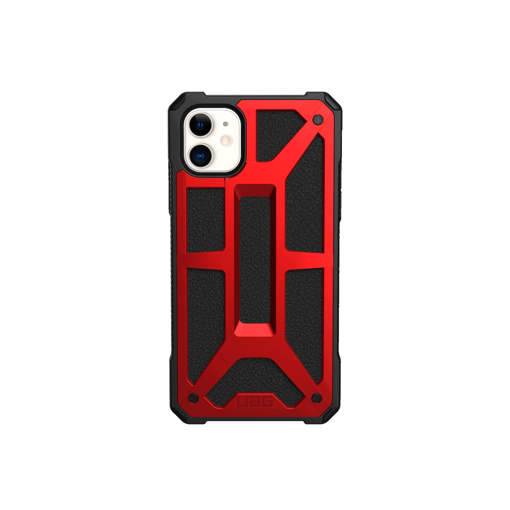 Urban Armor Gear (uag) - Monarch Case For Apple Iphone 11 - Crimson And Black
