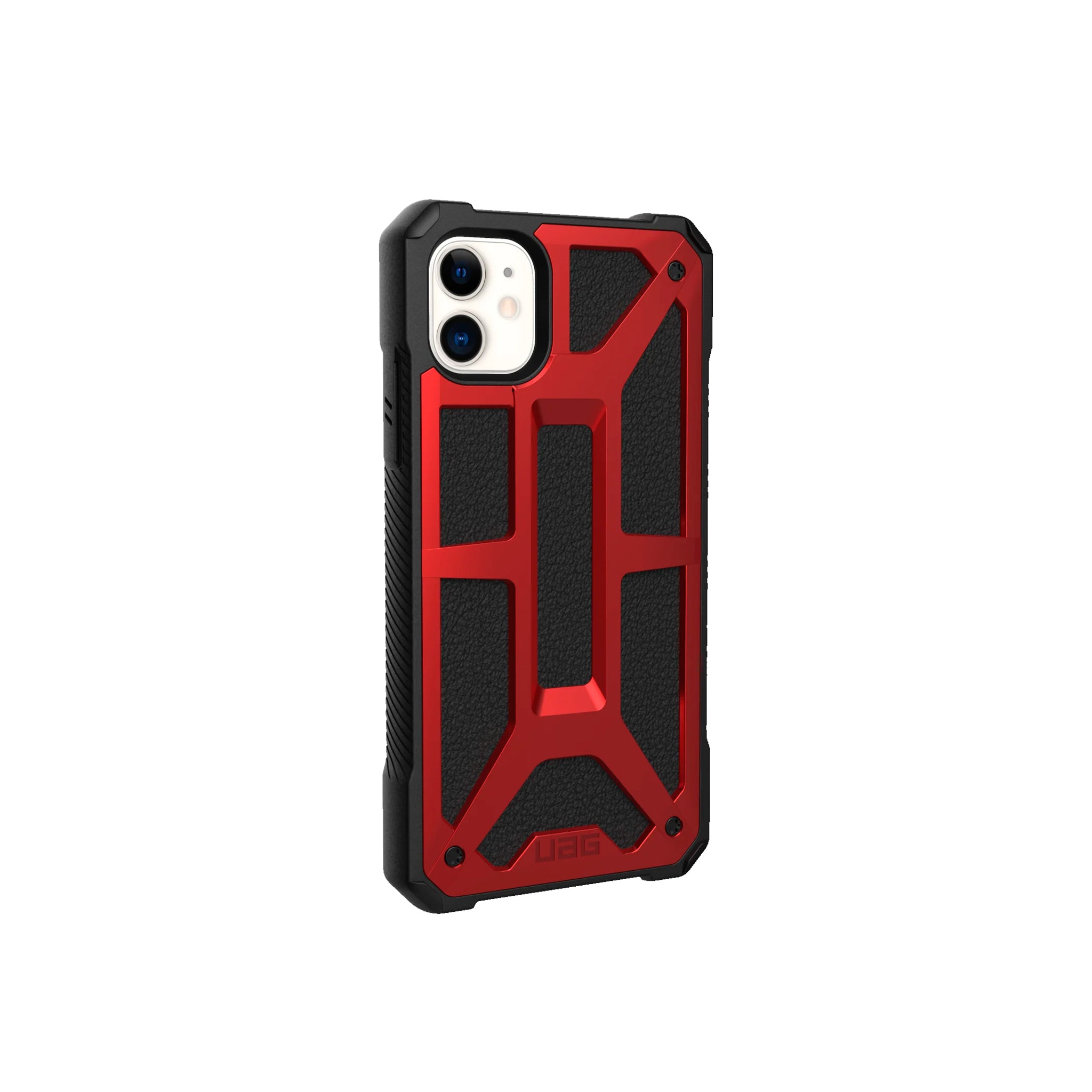 Urban Armor Gear (uag) - Monarch Case For Apple Iphone 11 - Crimson And Black