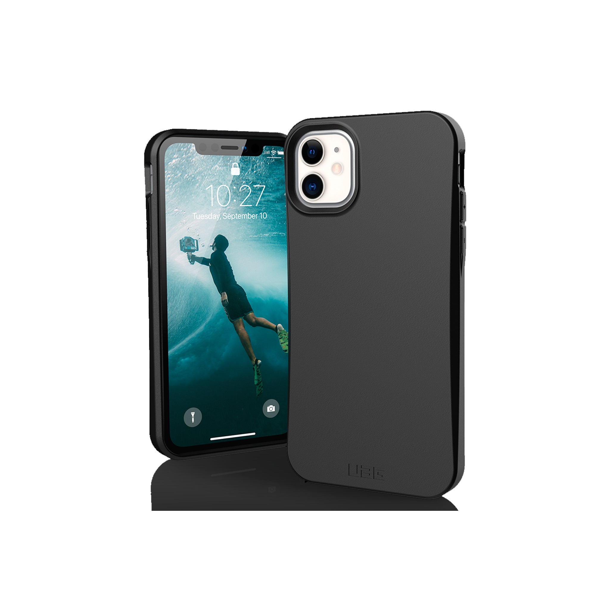 Urban Armor Gear (uag) - Outback Biodegradable Case For Apple Iphone 11 - Black