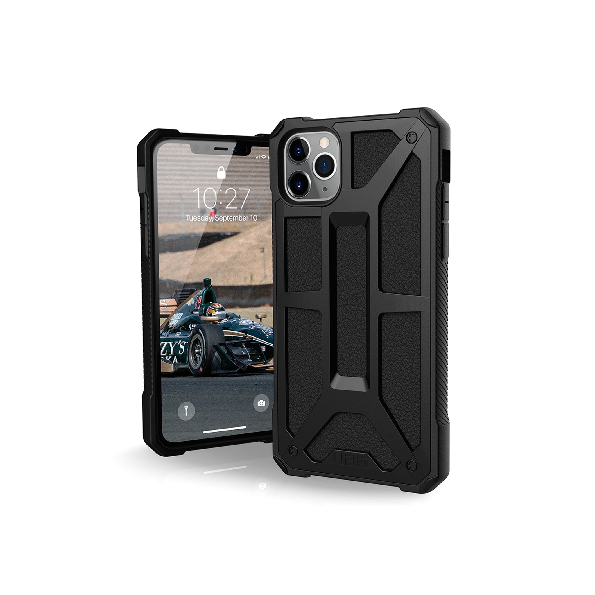 Urban Armor Gear (uag) - Monarch Case For Apple Iphone 11 Pro Max - Carbon Fiber