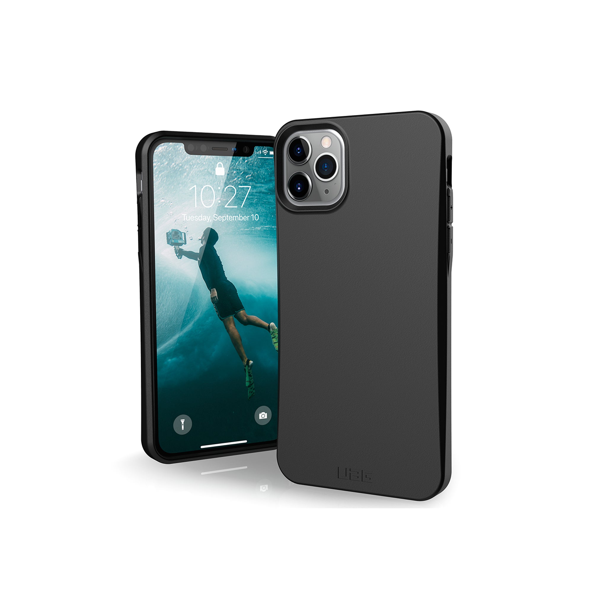 Urban Armor Gear (uag) - Outback Biodegradable Case For Apple Iphone 11 Pro Max - Black