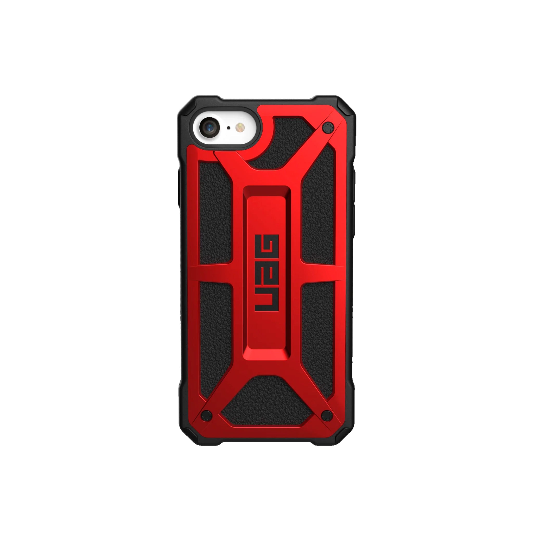 Urban Armor Gear (uag) - Monarch Case For Apple Iphone Se / 8 / 7 / 6s / 6 - Crimson And Black