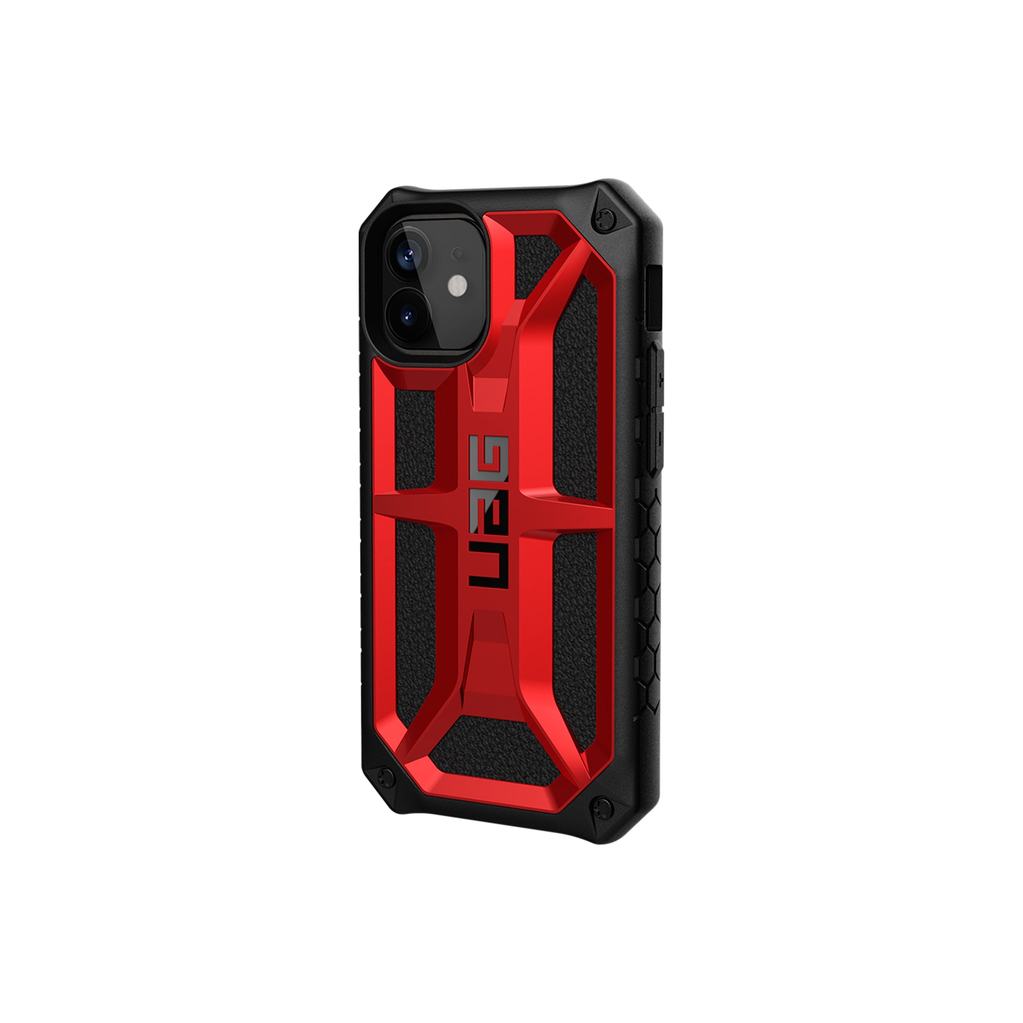 Urban Armor Gear (uag) - Monarch Case For Apple Iphone 12 Mini - Crimson And Black