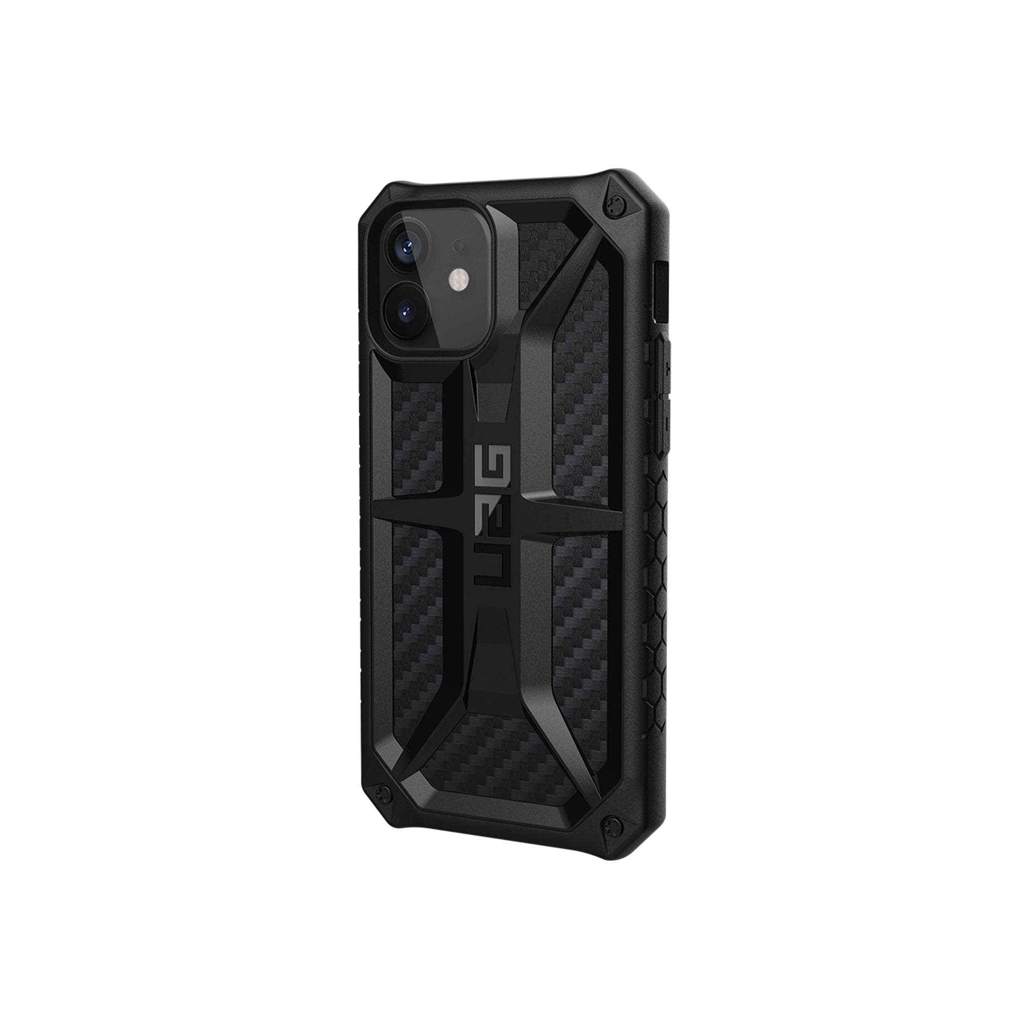 Urban Armor Gear (uag) - Monarch Case For Apple Iphone 12 / 12 Pro - Carbon Fiber
