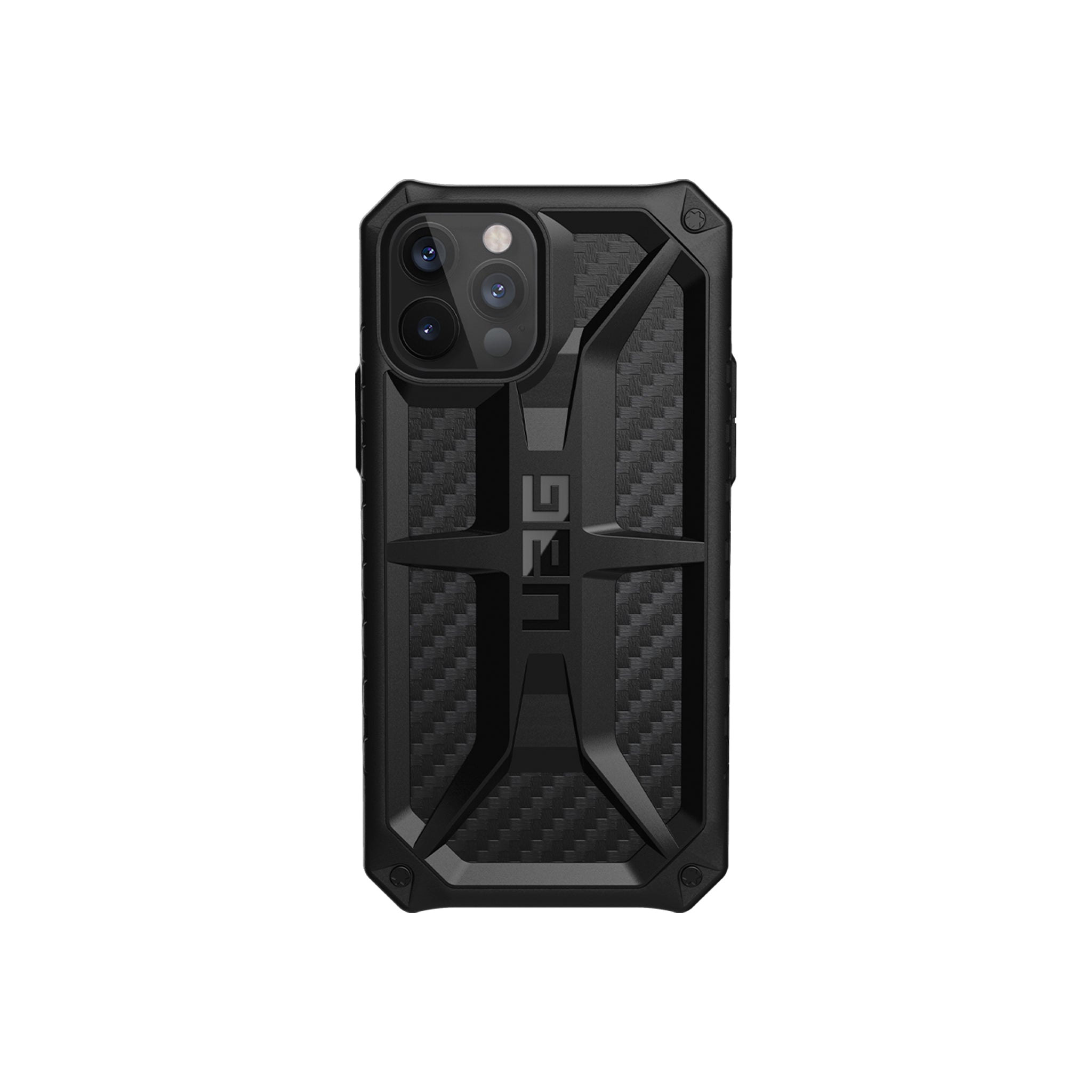 Urban Armor Gear (uag) - Monarch Case For Apple Iphone 12 / 12 Pro - Carbon Fiber