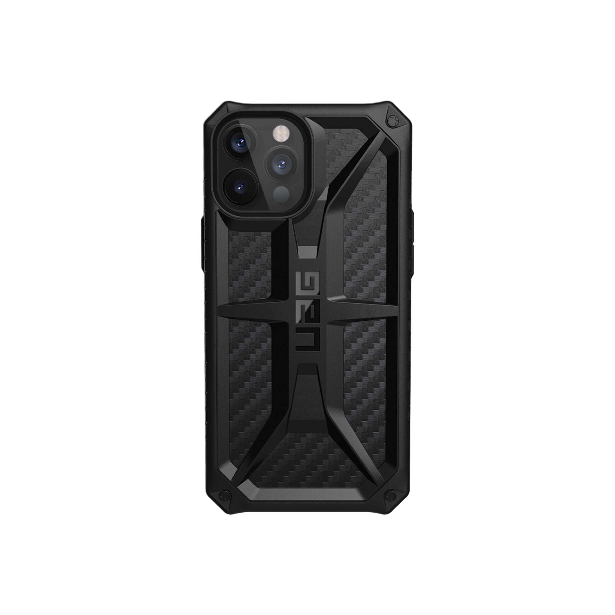 Urban Armor Gear (uag) - Monarch Case For Apple Iphone 12 Pro Max - Carbon Fiber