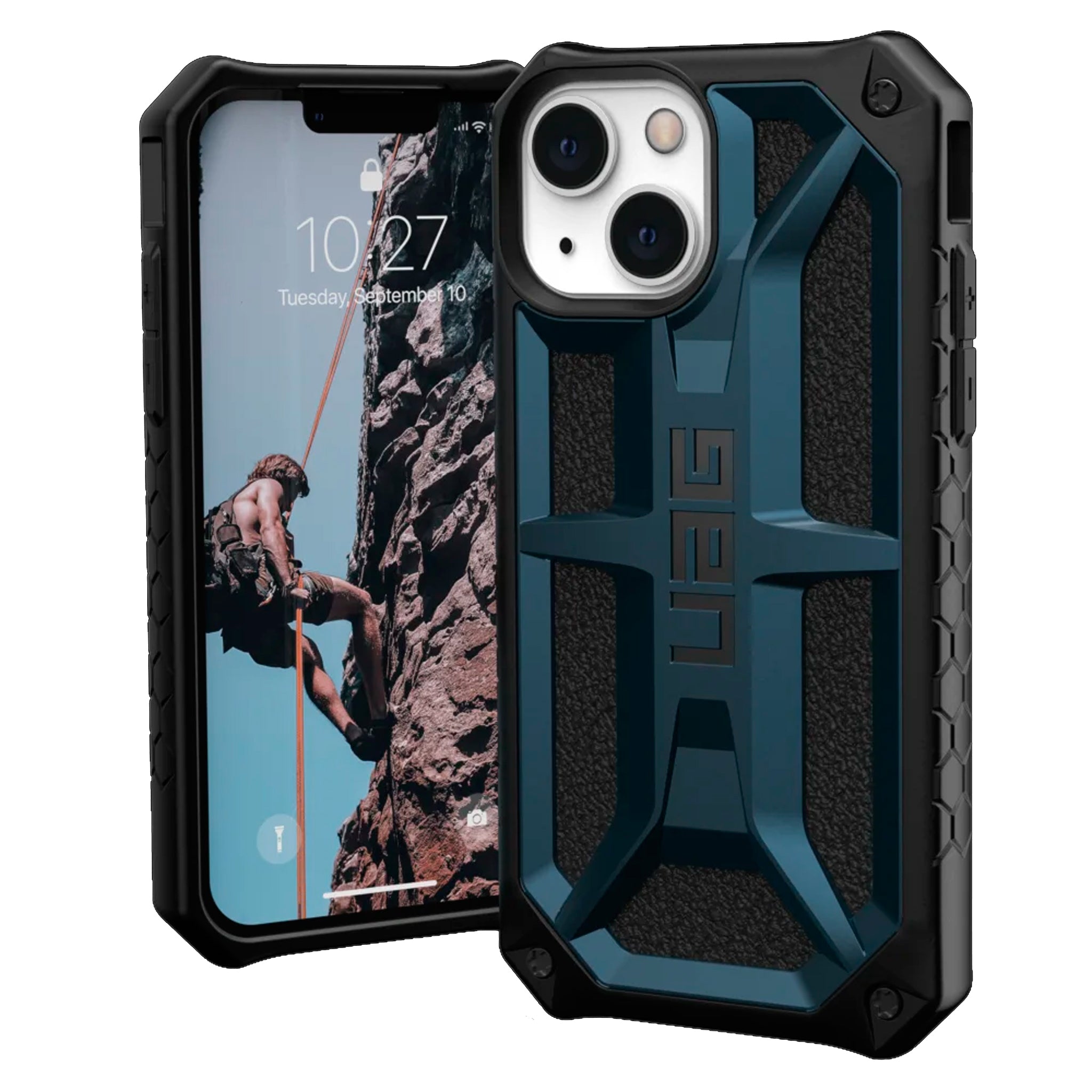 Urban Armor Gear (uag) - Monarch Case For Apple Iphone 13 Mini - Mallard And Black