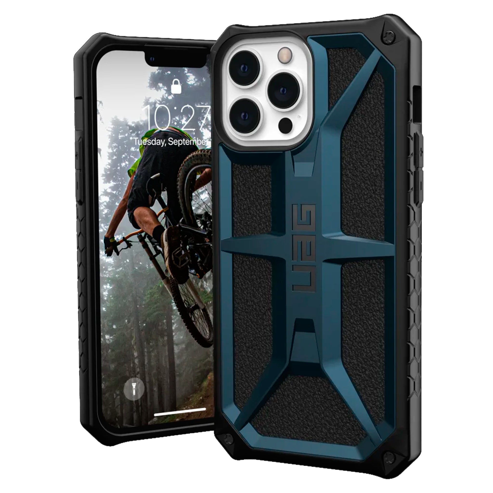 Urban Armor Gear (uag) - Monarch Case For Apple Iphone 13 Pro Max - Mallard And Black