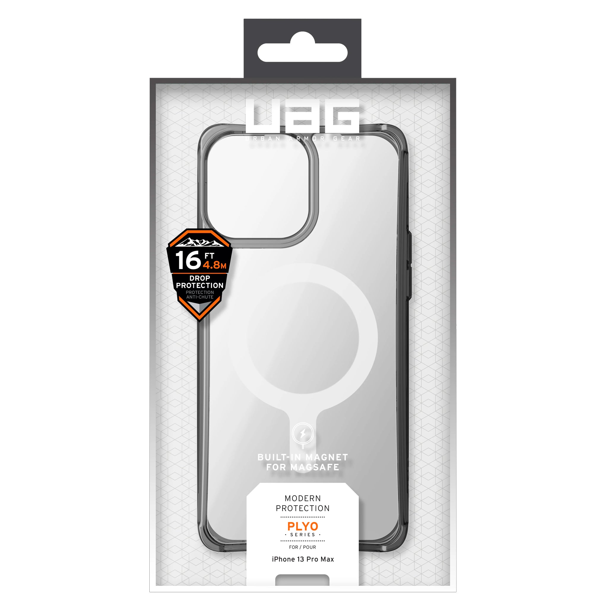 Urban Armor Gear (uag) - Plyo Magsafe Case For Apple Iphone 13 Pro Max - Ash