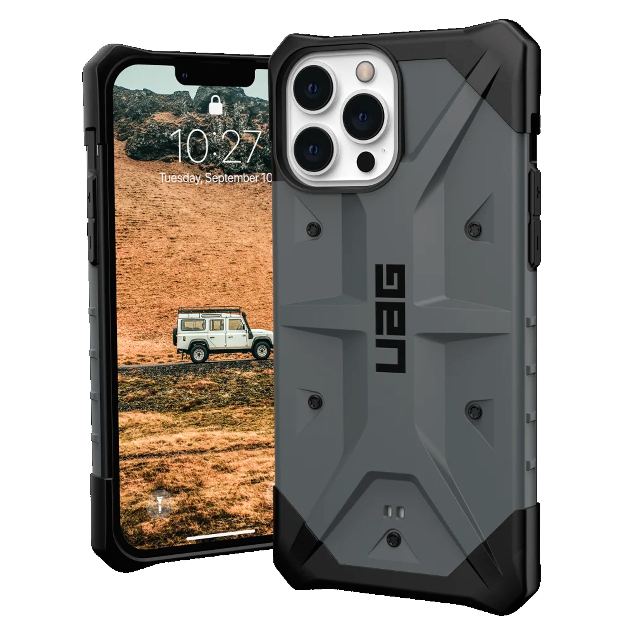 Urban Armor Gear (uag) - Pathfinder Case For Apple Iphone 13 Pro Max - Silver