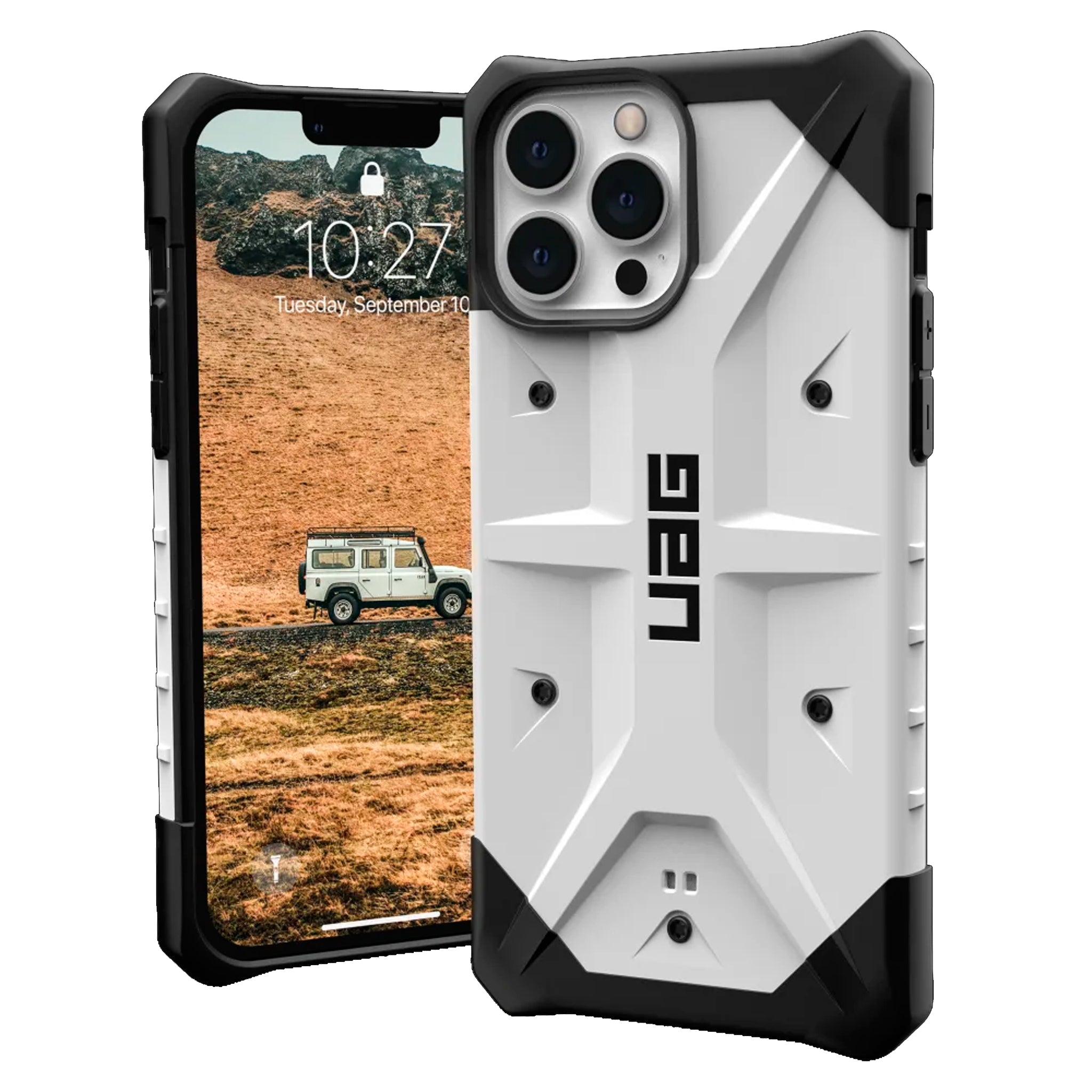 Urban Armor Gear (uag) - Pathfinder Case For Apple Iphone 13 Pro Max - White