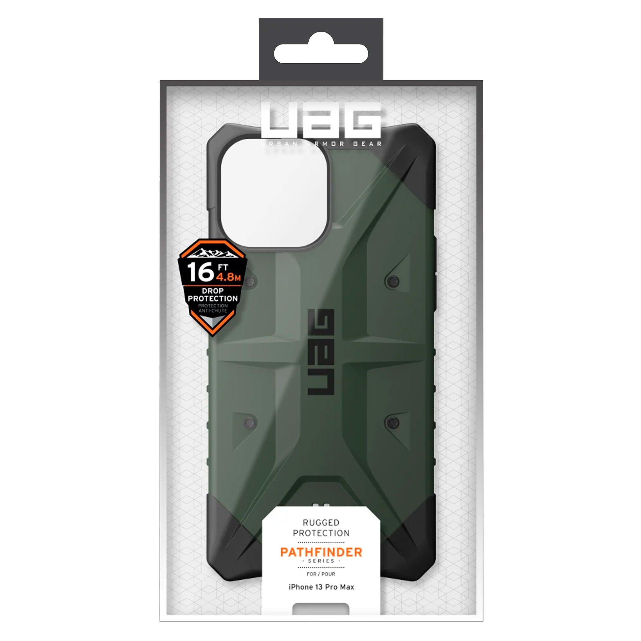 Urban Armor Gear (uag) - Pathfinder Case For Apple Iphone 13 Pro Max - Olive