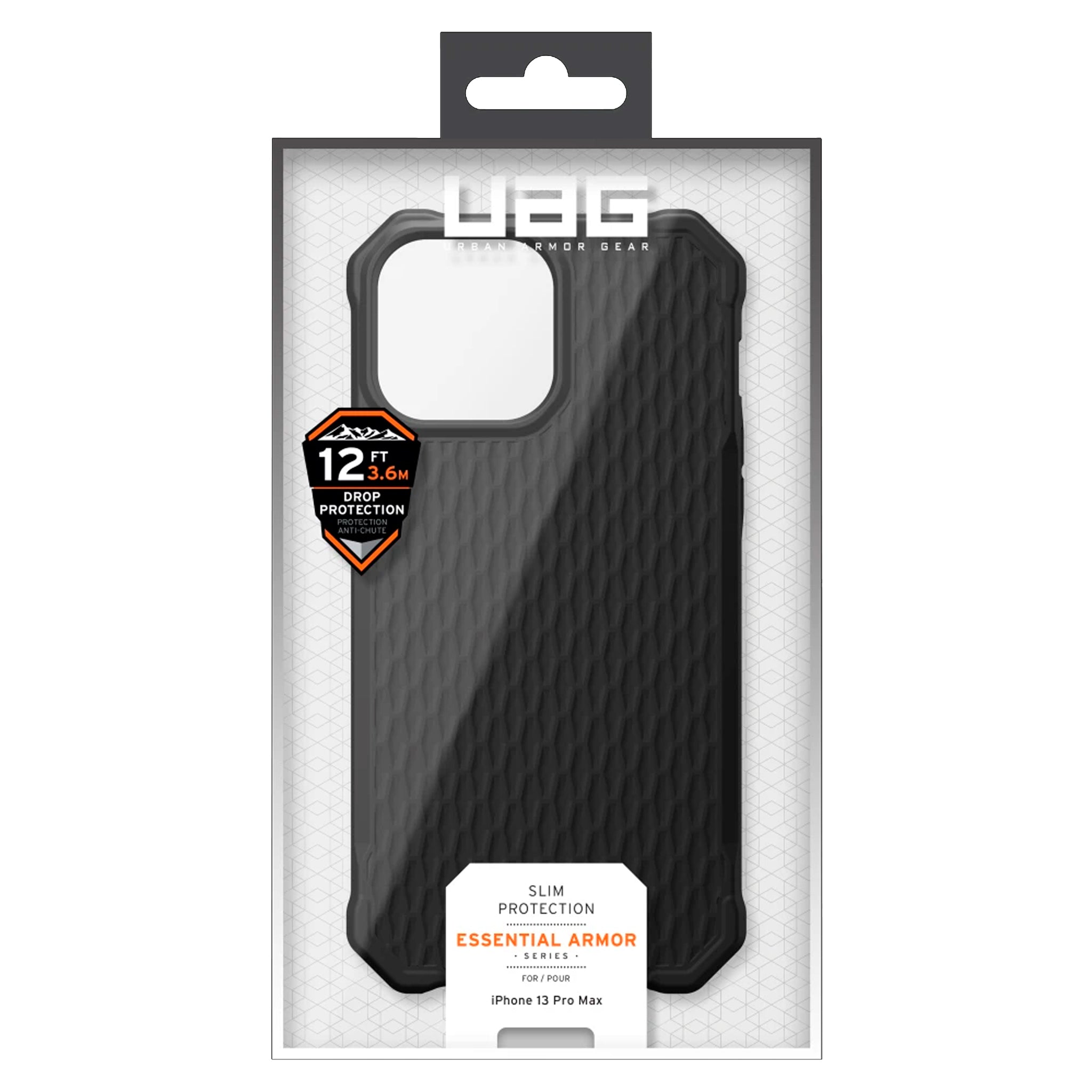 Urban Armor Gear (uag) - Essential Armor Case For Apple Iphone 13 Pro Max - Black