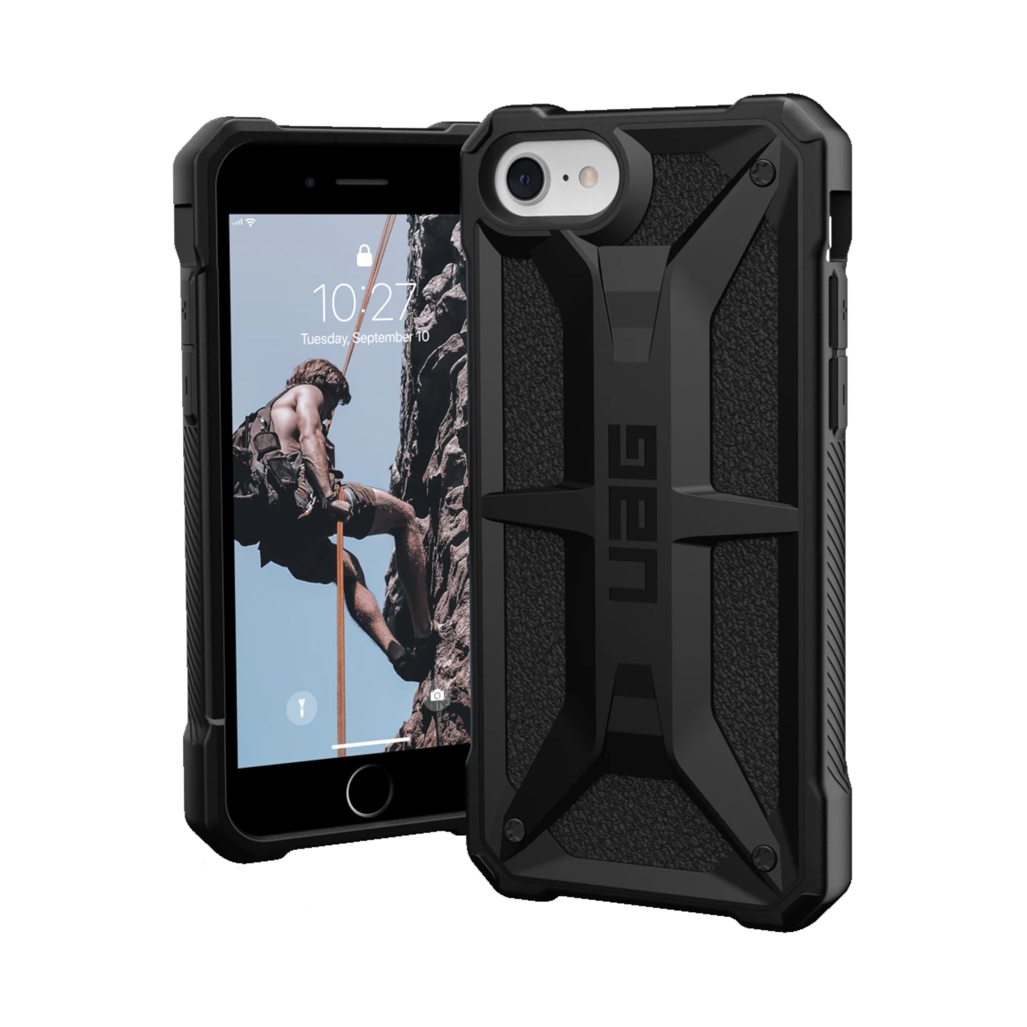 Urban Armor Gear (uag) - Monarch Case For Apple Iphone Se 2022 / Se 2020 / 8 / 7 / 6s / 6 - Black