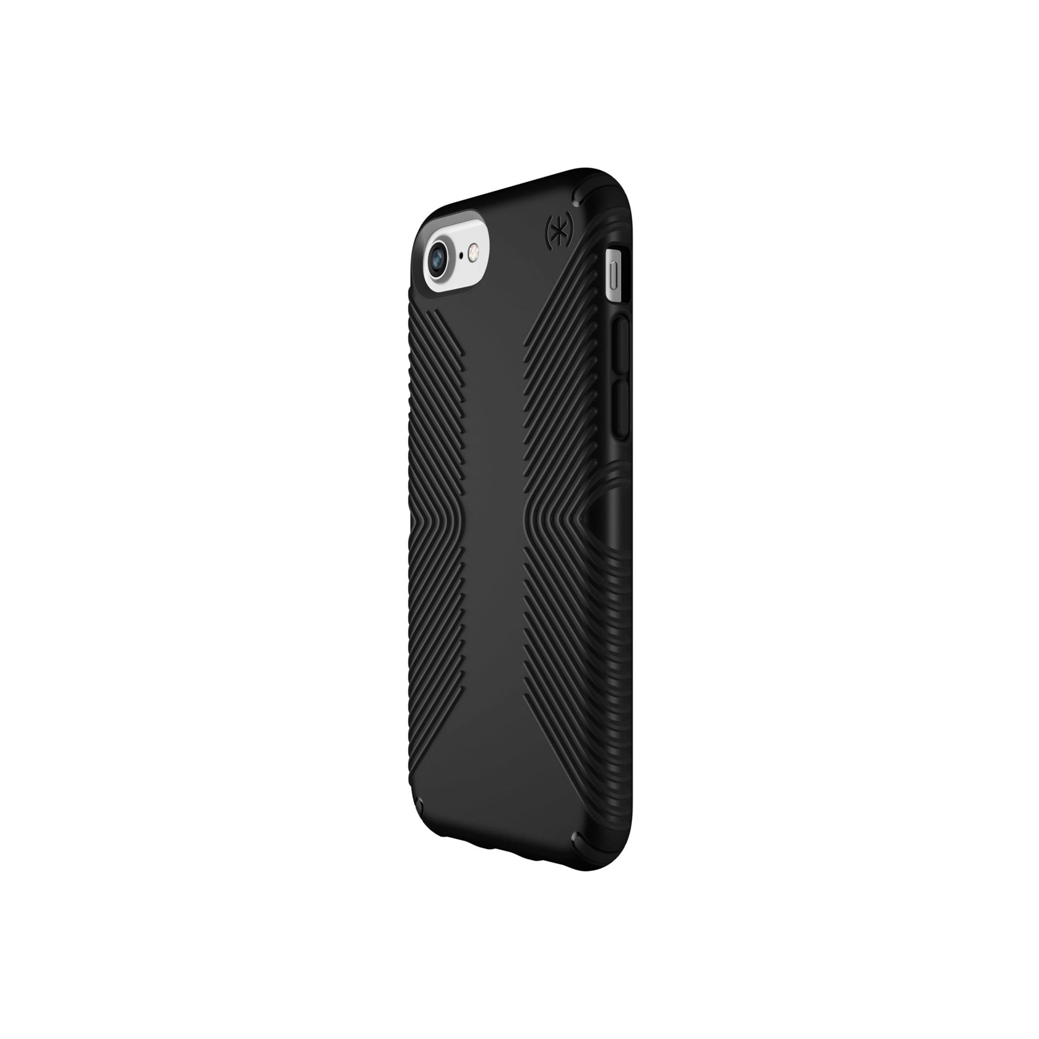 Speck - Presidio Grip Case For Apple Iphone Se / 8 / 7 / 6s / 6 - Black