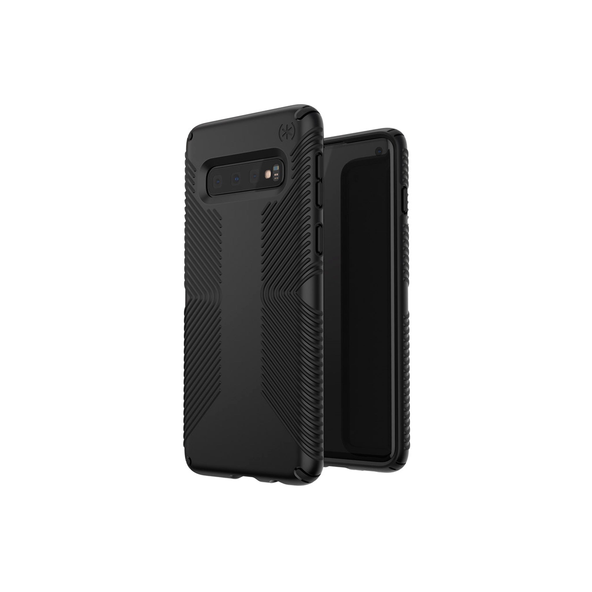 Speck - Presidio Grip Case For Samsung Galaxy S10 - Black