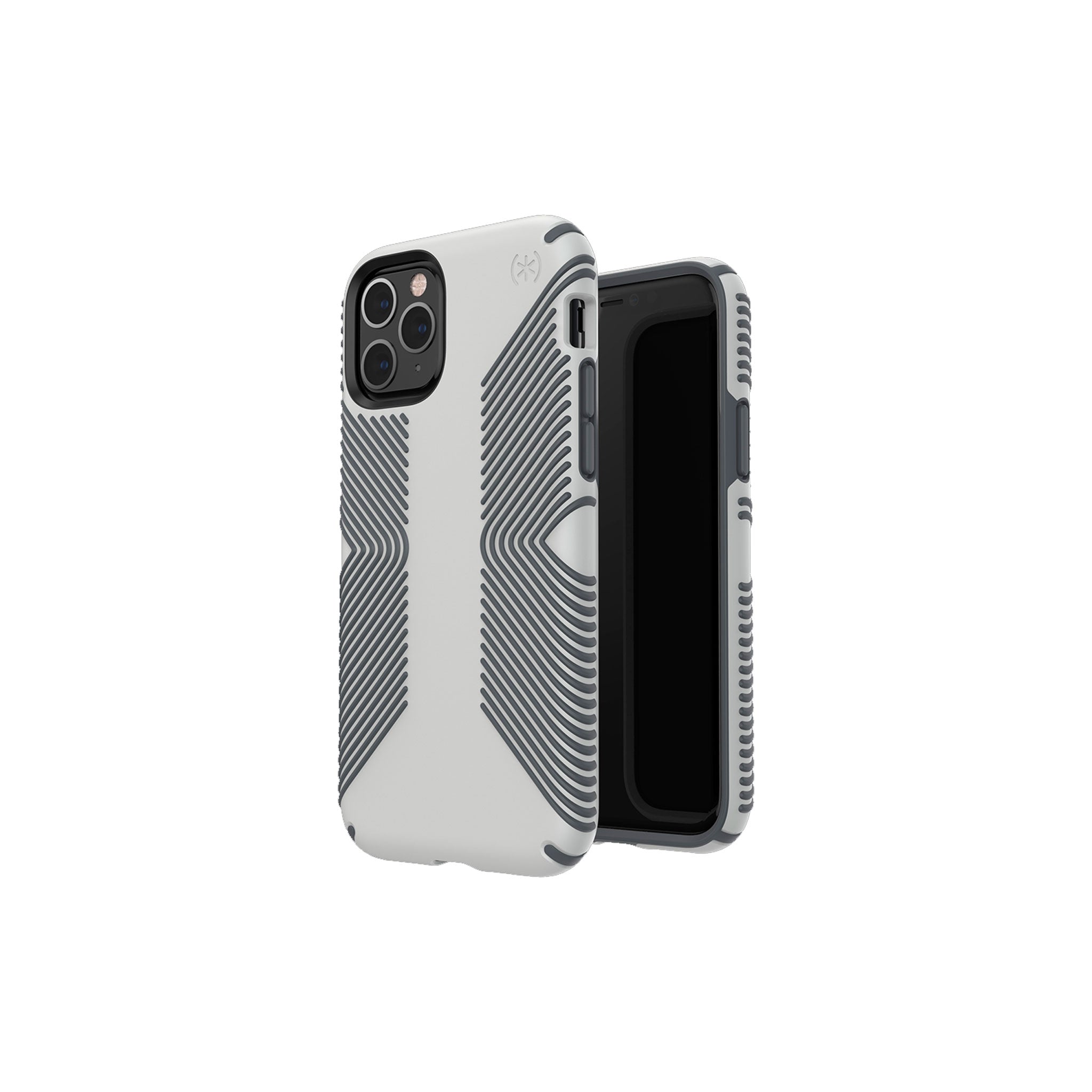 Speck - Presidio Grip Case For Apple Iphone 11 Pro - Marble Gray And Anthracite Gray