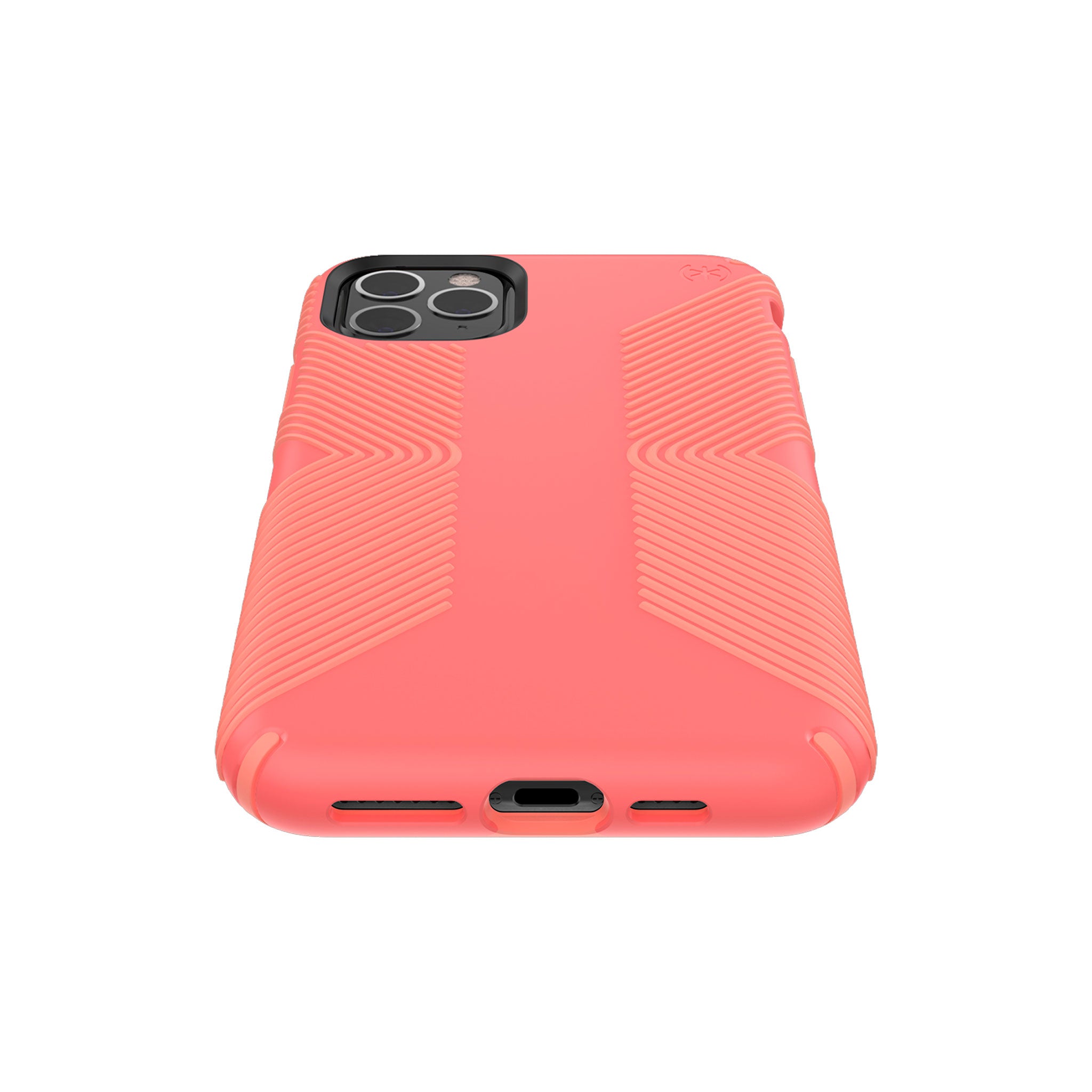 Speck - Presidio Grip Case For Apple Iphone 11 Pro Max - Parrot Pink And Papaya Pink