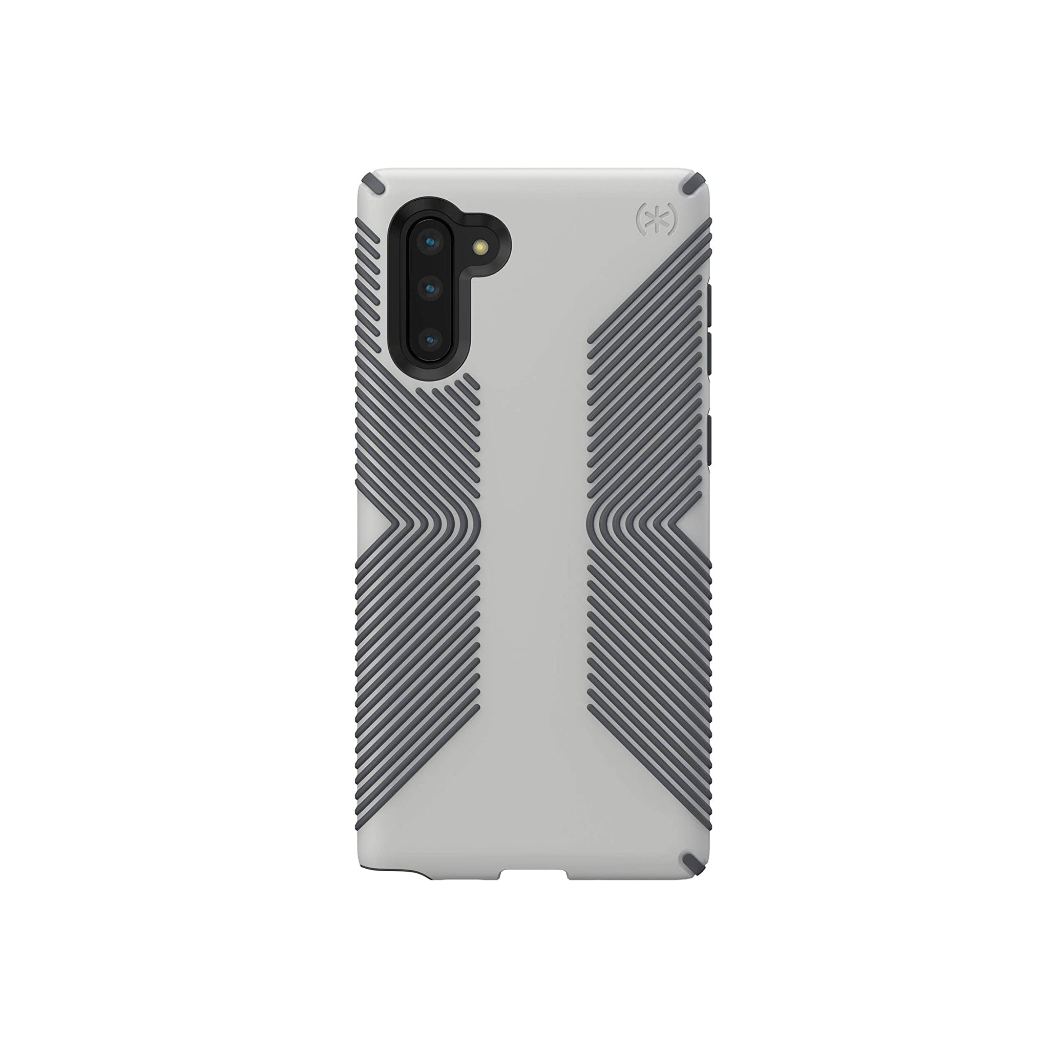 Speck - Presidio Grip Case For Samsung Galaxy Note10 - Marble Gray And Anthracite Gray