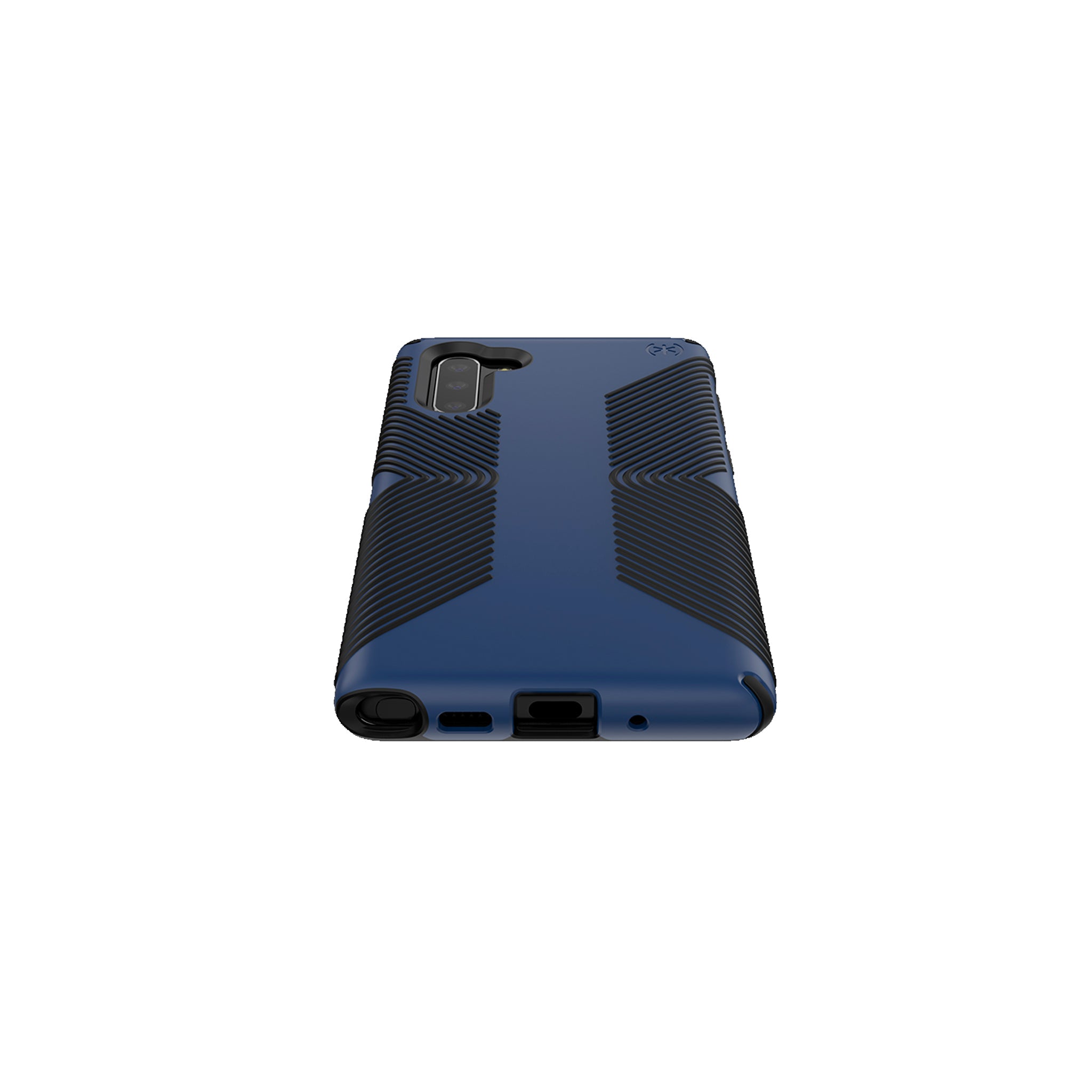Speck - Presidio Grip Case For Samsung Galaxy Note10 - Black And Coastal Blue