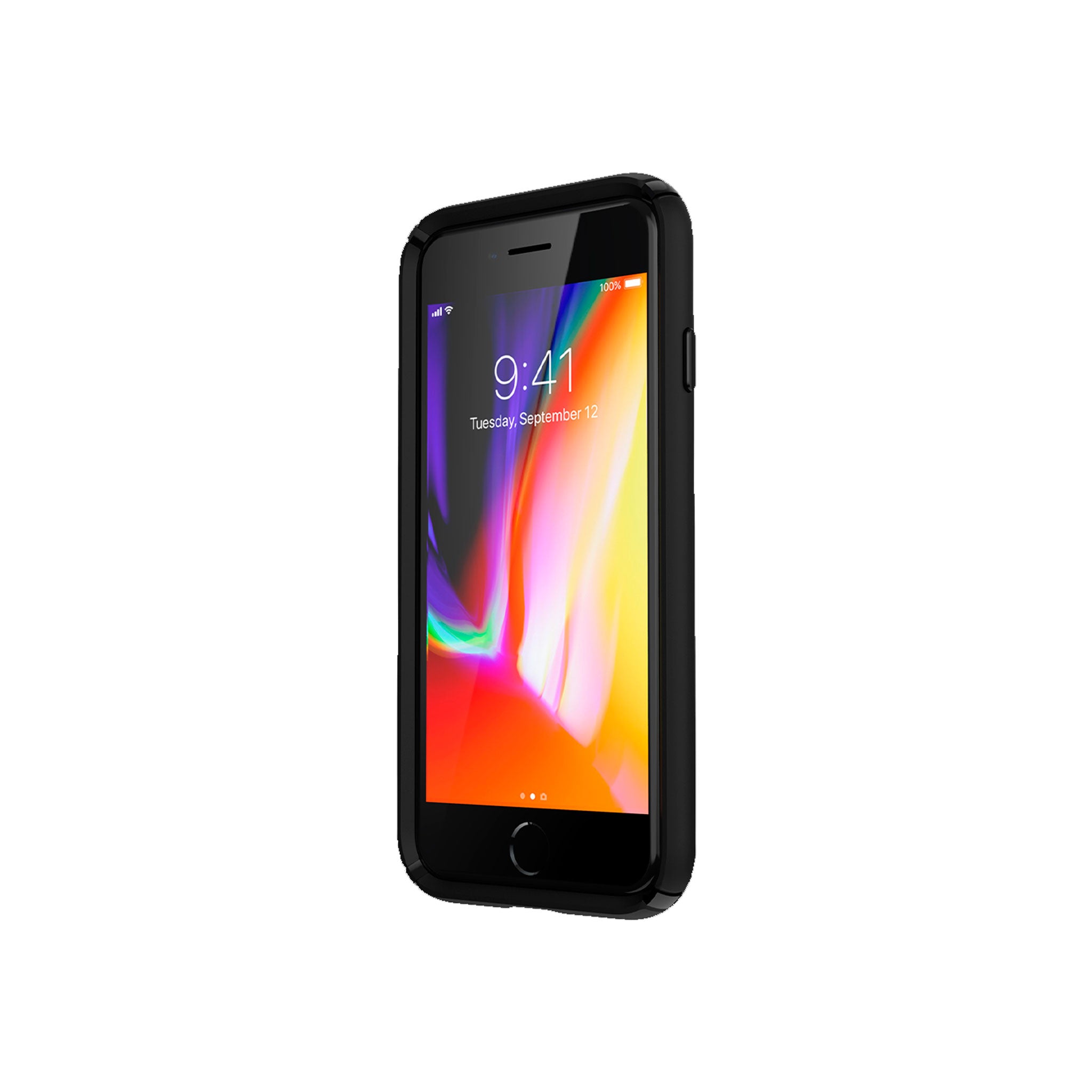 Speck - Presidio2 Pro Case For Apple Iphone Se / 8 / 7 / 6s / 6 - Black And White