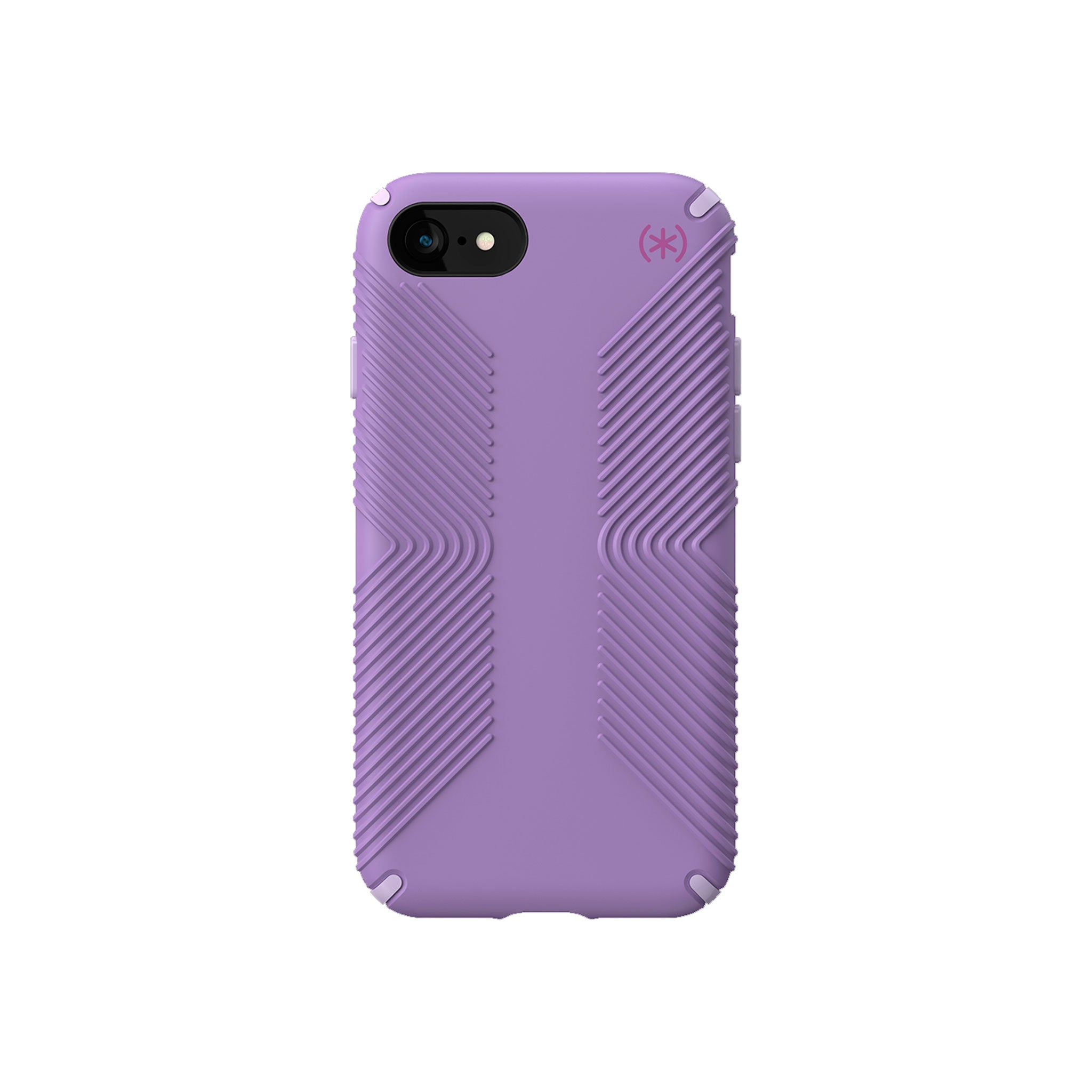 Speck - Presidio2 Grip Case For Apple Iphone Se / 8 / 7 / 6s / 6 - Marabou Purple And Plum