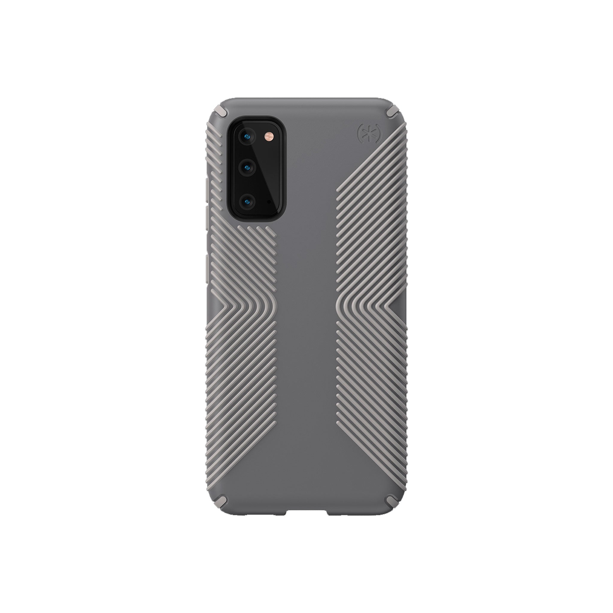 Speck - Presidio2 Grip Case For Samsung Galaxy S20 / S20 5g Uw - Graphite Gray And Cathedral Gray