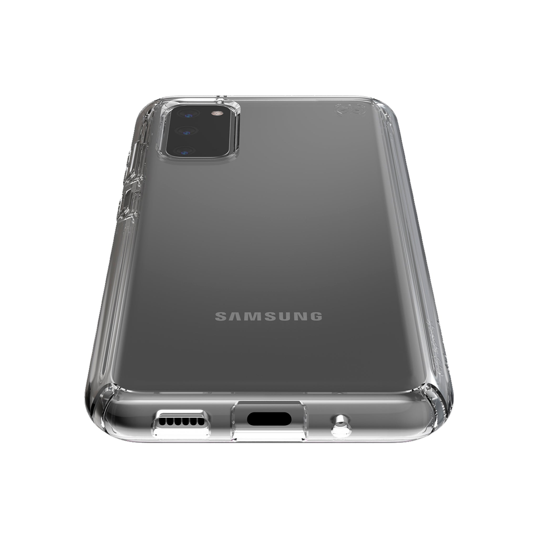 Speck - Presidio Perfect Clear Case For Samsung Galaxy S20 / S20 5g Uw - Clear