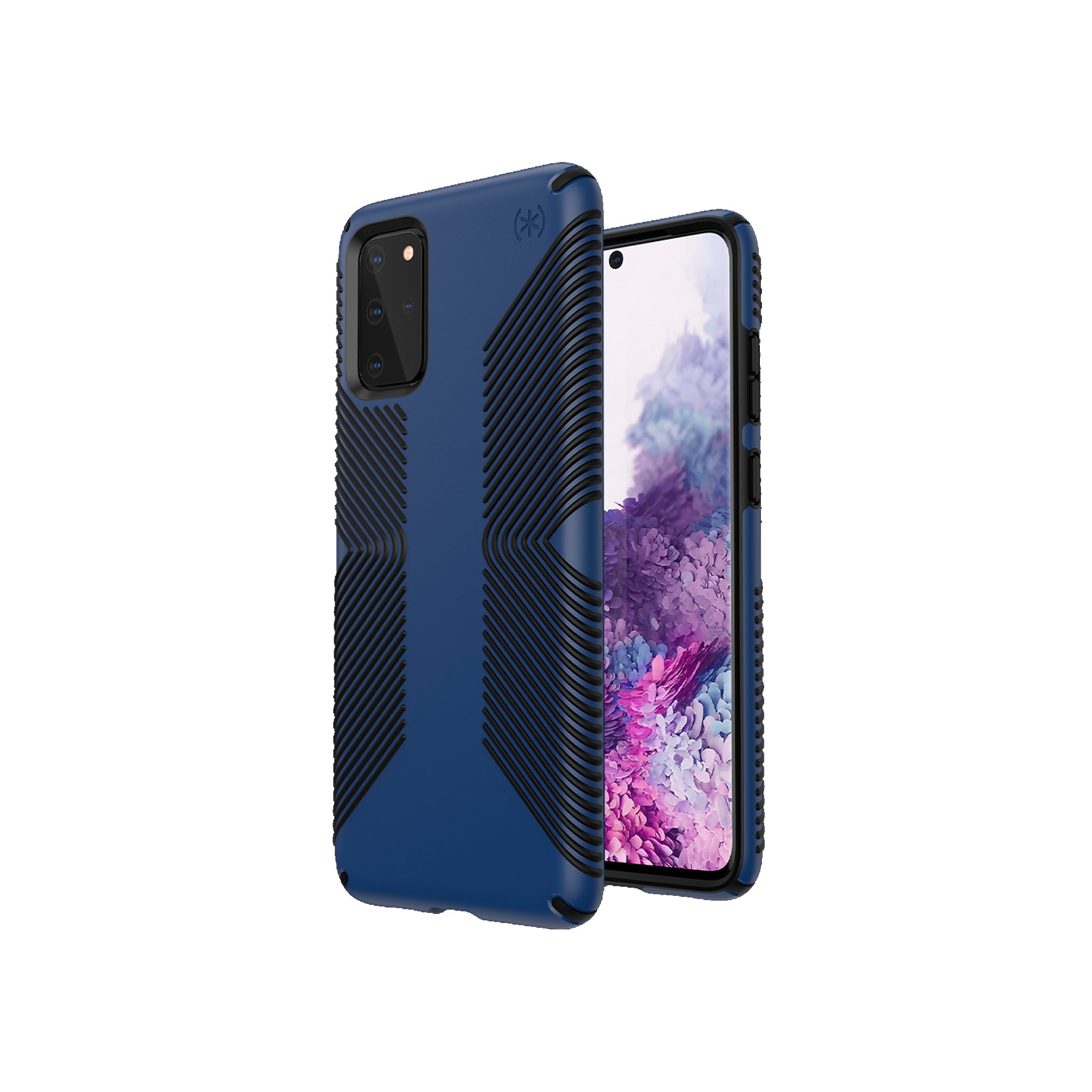 Speck - Presidio2 Grip Case For Samsung Galaxy S20 Plus - Coastal Blue And Black