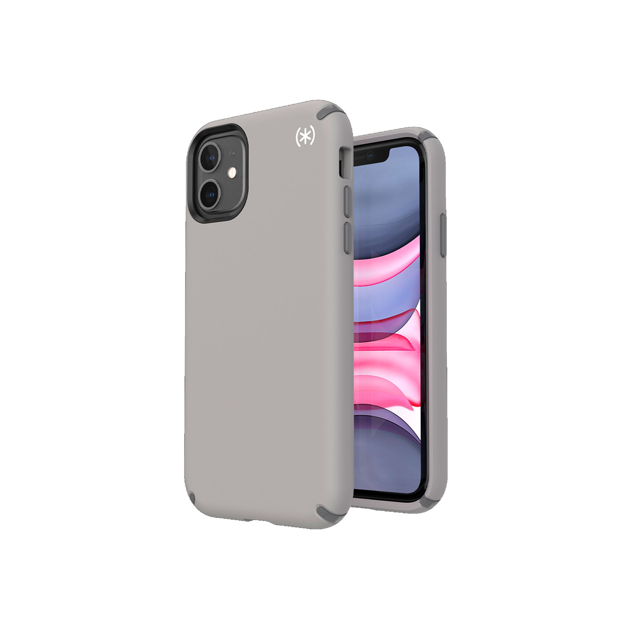 Speck - Presidio2 Pro Case For Apple Iphone 11 - Graphite Grey And Cathedral Grey