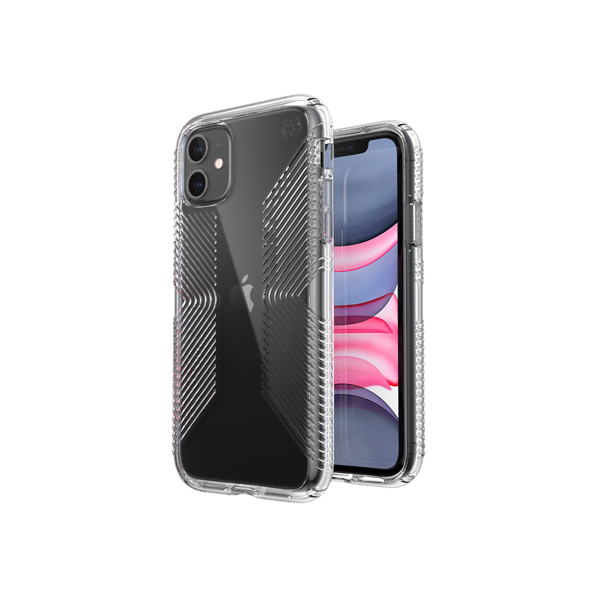 Speck - Presidio Perfect Clear Grip Case For Apple Iphone 11 - Clear