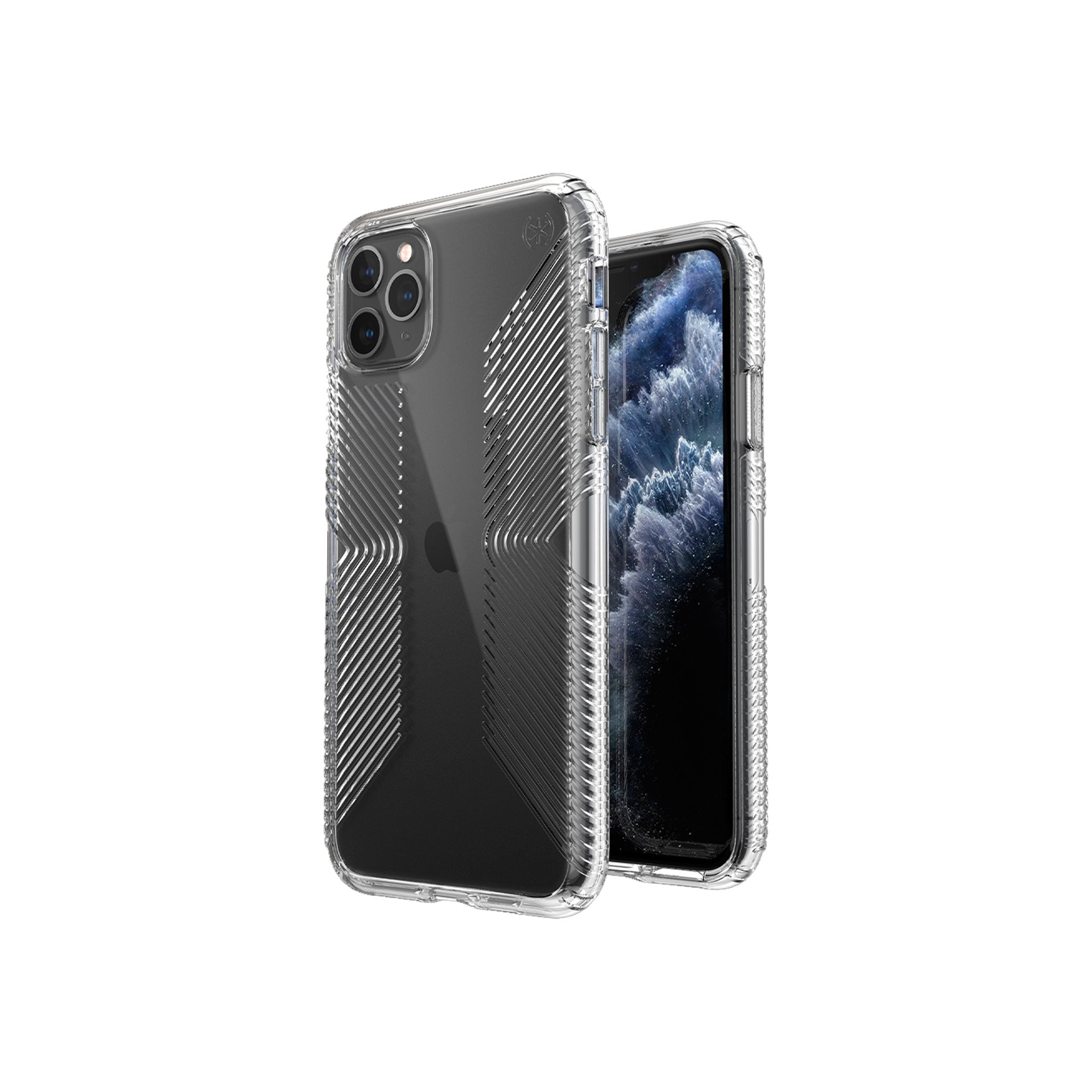 Speck - Presidio Perfect Clear Grip Case For Apple Iphone 11 Pro Max - Clear