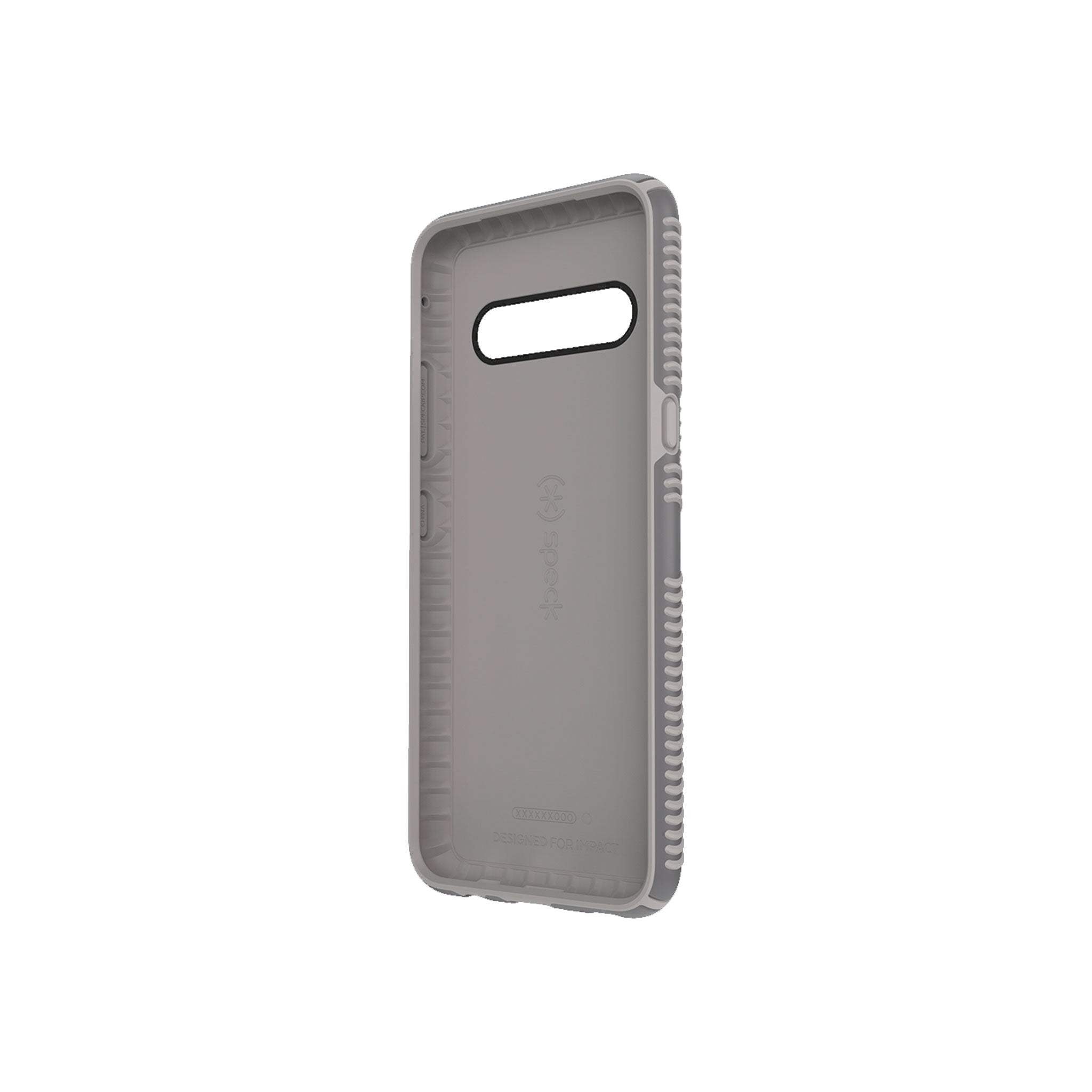 Speck - Presidio2 Grip Case For Lg V60 Thinq - Graphite Grey And Cathedral Grey