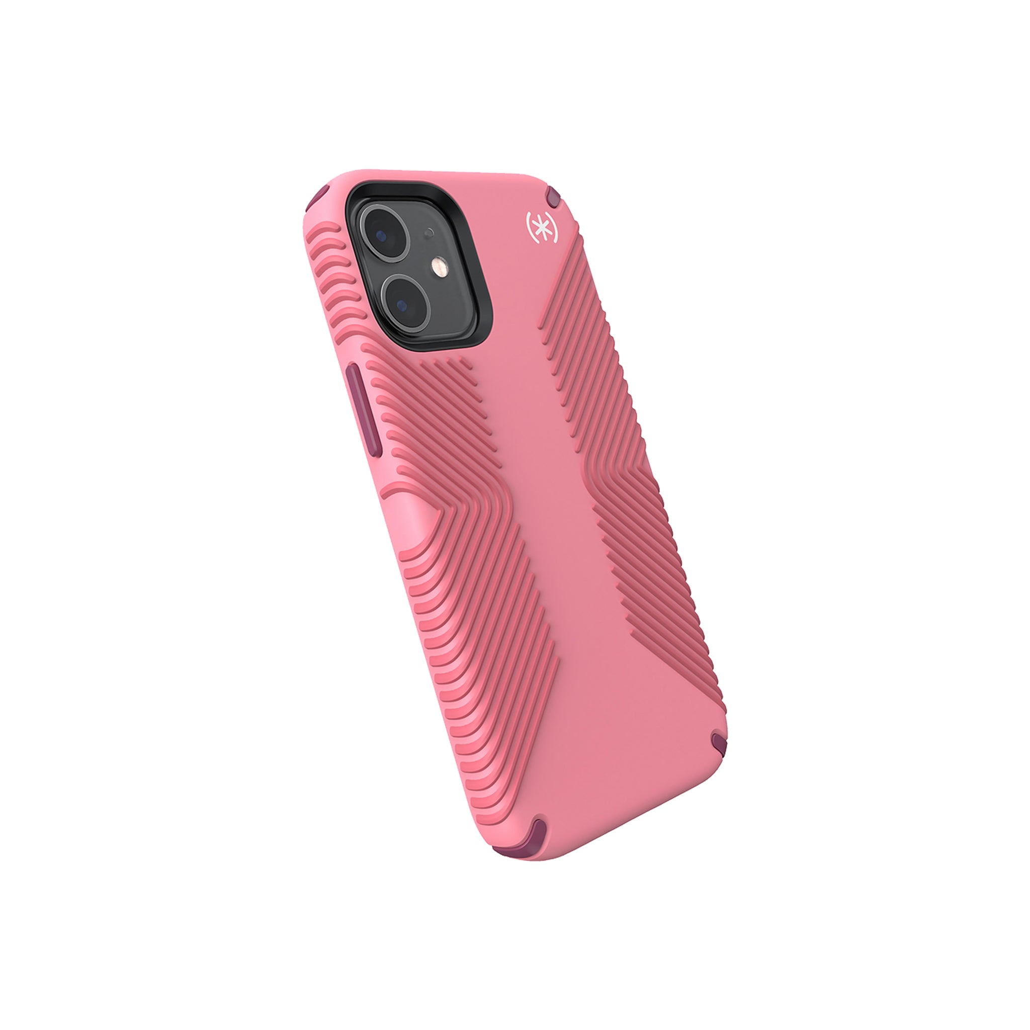 Speck - Presidio2 Grip Case For Apple Iphone 12 Mini - Vintage Rose And Royal Pink
