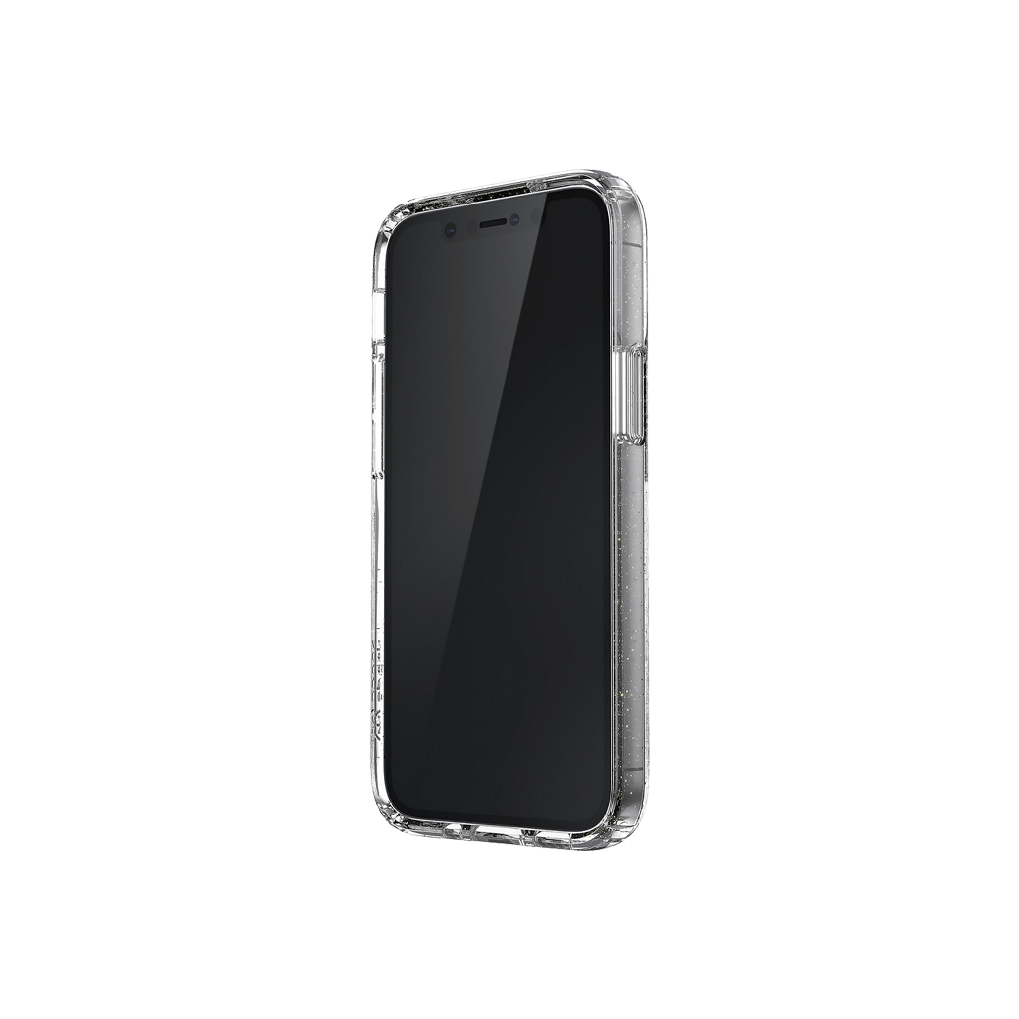 Speck - Presidio Perfect Clear Case For Apple Iphone 12 Mini - Gold Glitter