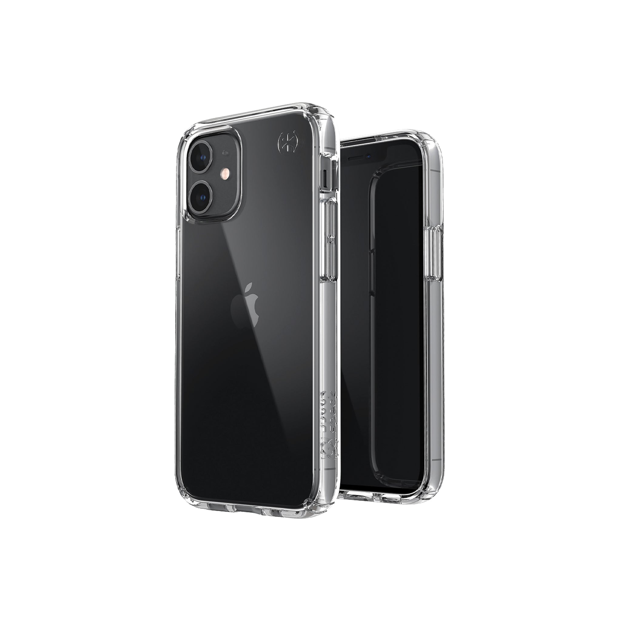 Speck - Presidio Perfect Clear Case For Apple Iphone 12 Mini - Clear
