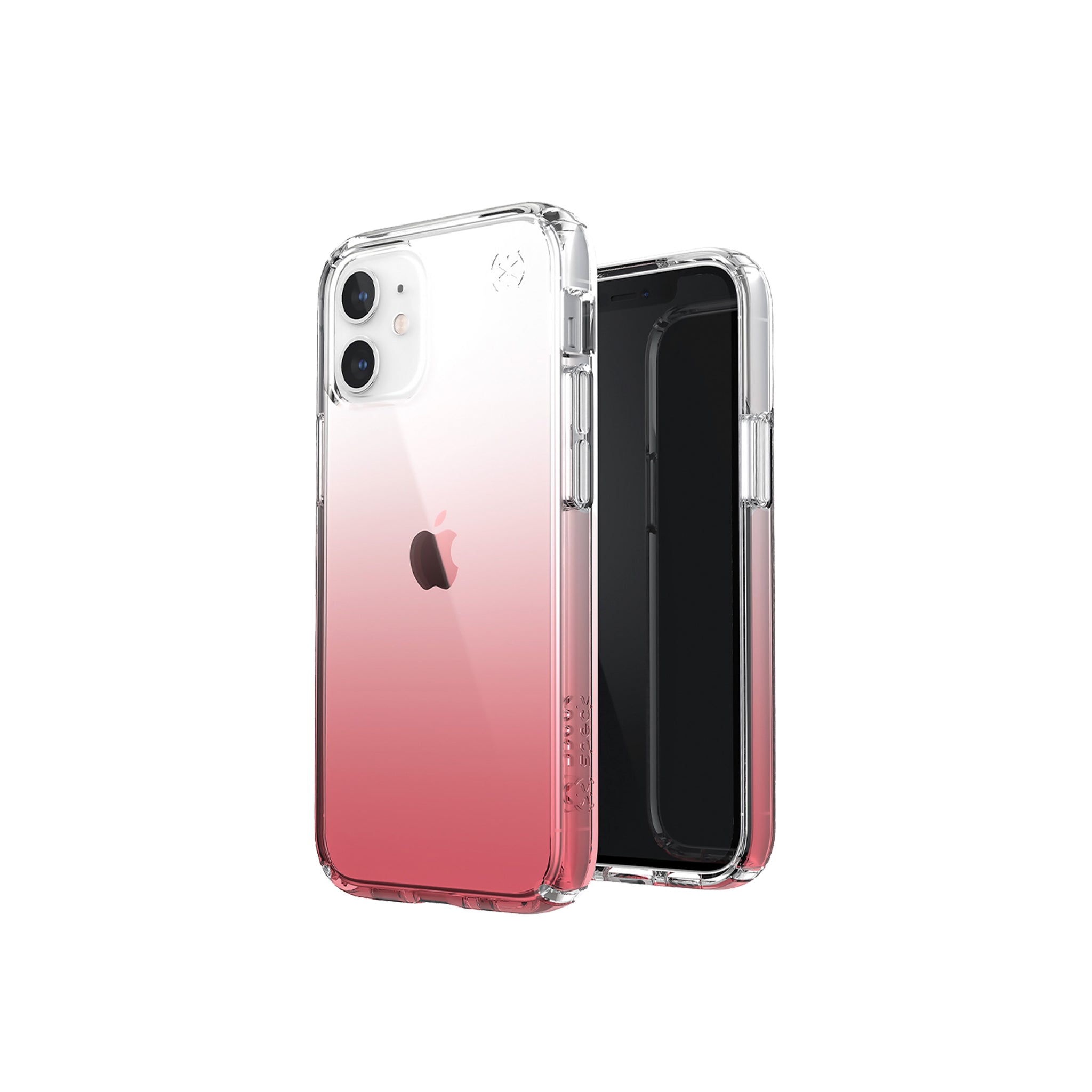 Speck - Presidio Perfect Clear Case For Apple Iphone 12 Mini - Vintage Rose Ombre