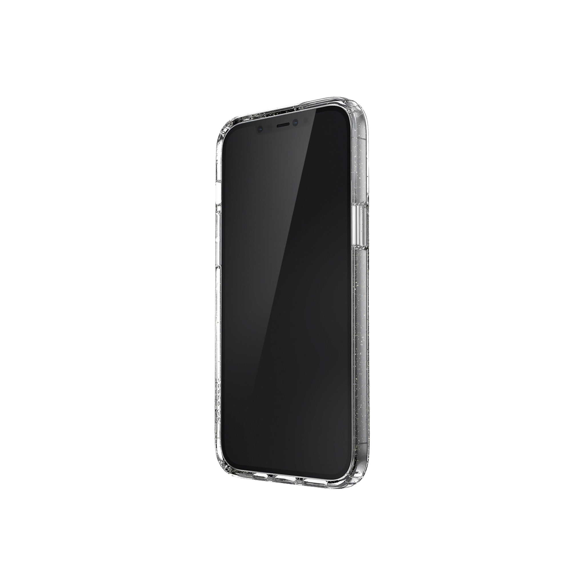 Speck - Presidio Perfect Clear Case For Apple Iphone 12 Pro Max - Gold Glitter